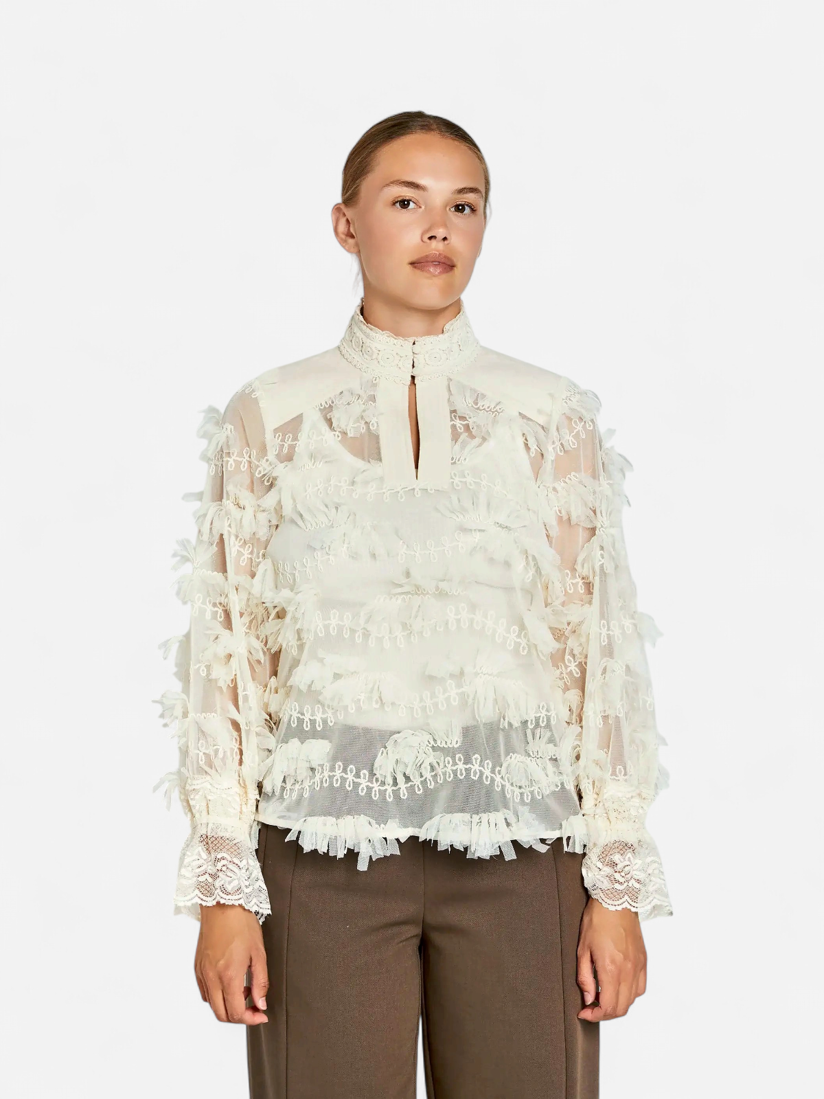 Philosophy Blues Original Naisten Pusero, ROYAL BLOUSE Luonnonvalkoinen - Kekäle.fi