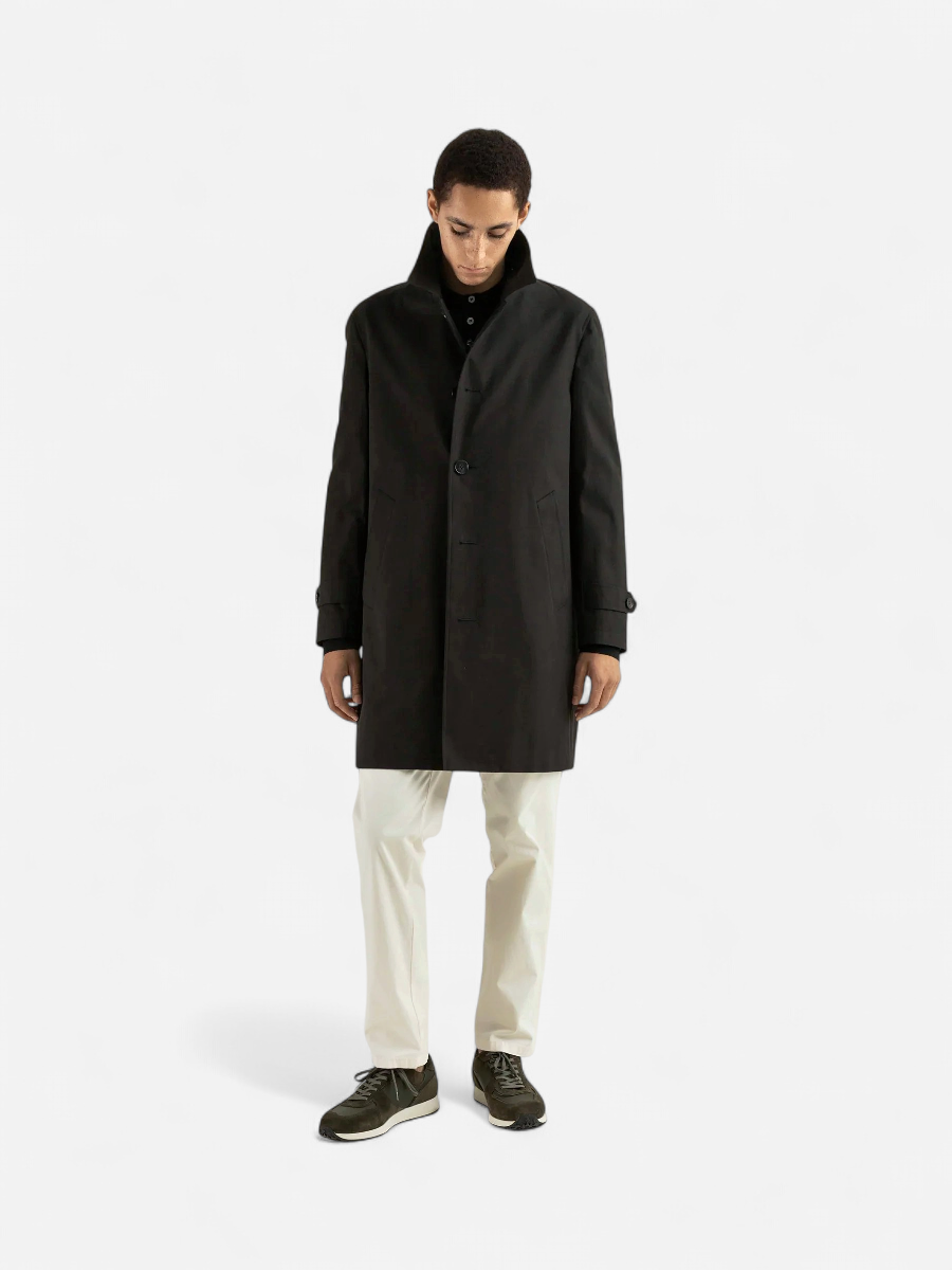 Turo miesten takki Tomar Car Coat, musta