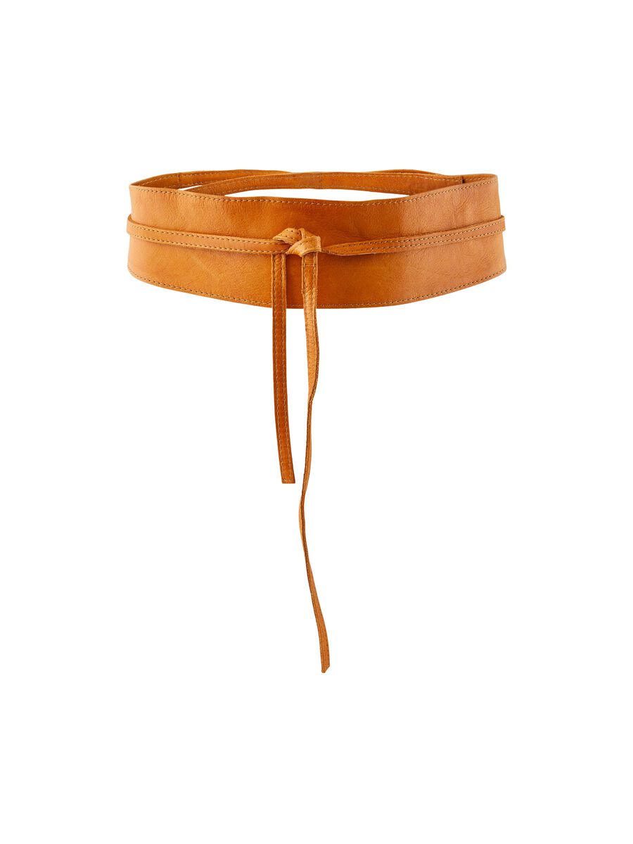 pieces-nahkavyo-pcvibs-leather-tie-waist-belt-noos-konjakinruskea-1