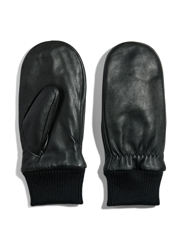 pieces-naisten-nahkahanskat-pcnellie-new-leather-mittens-noos-black-1