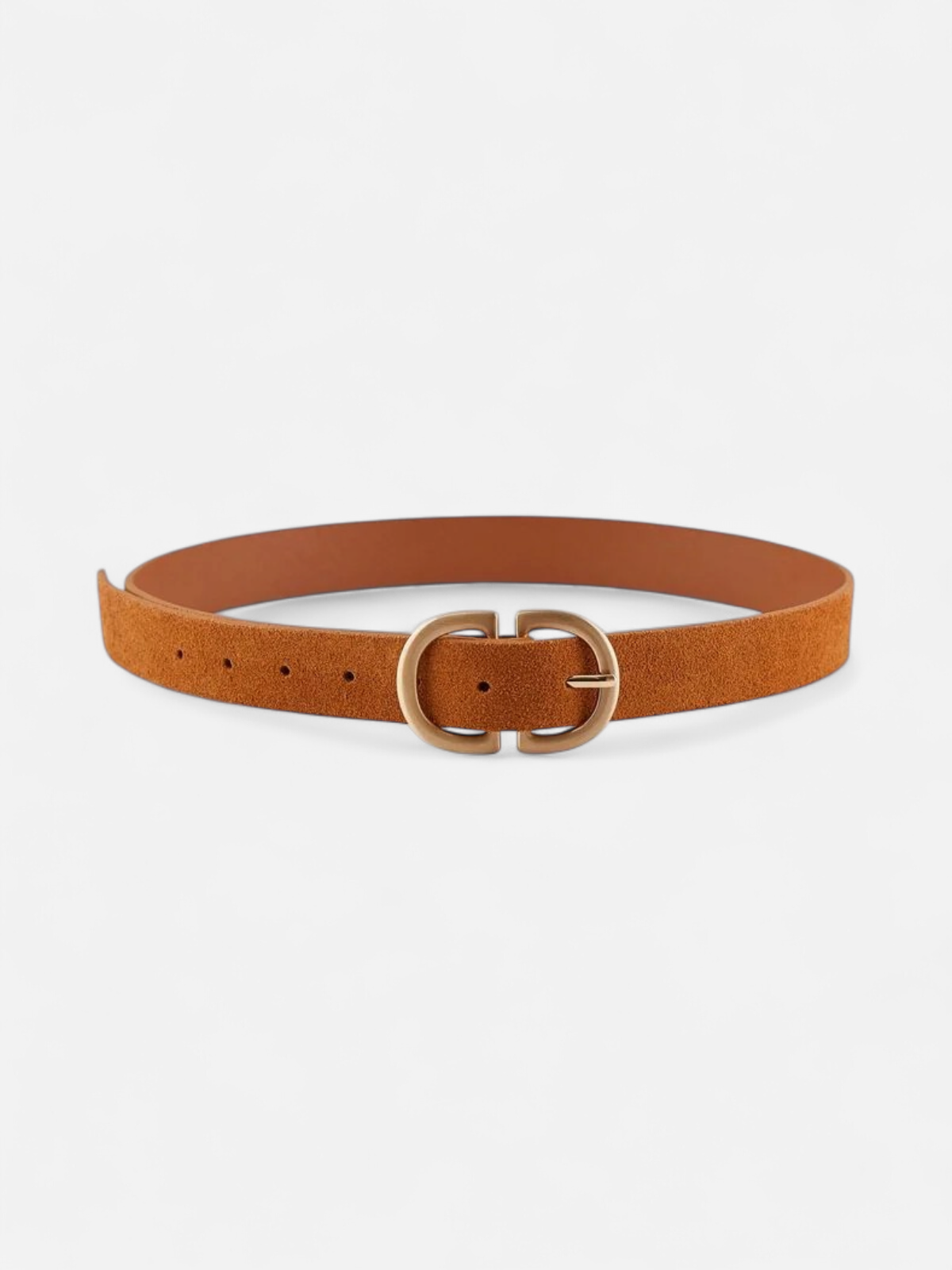 Pieces Naisten Vyö PCJUVA SUEDE JEANS BELT Cognac - Kekäle.fi