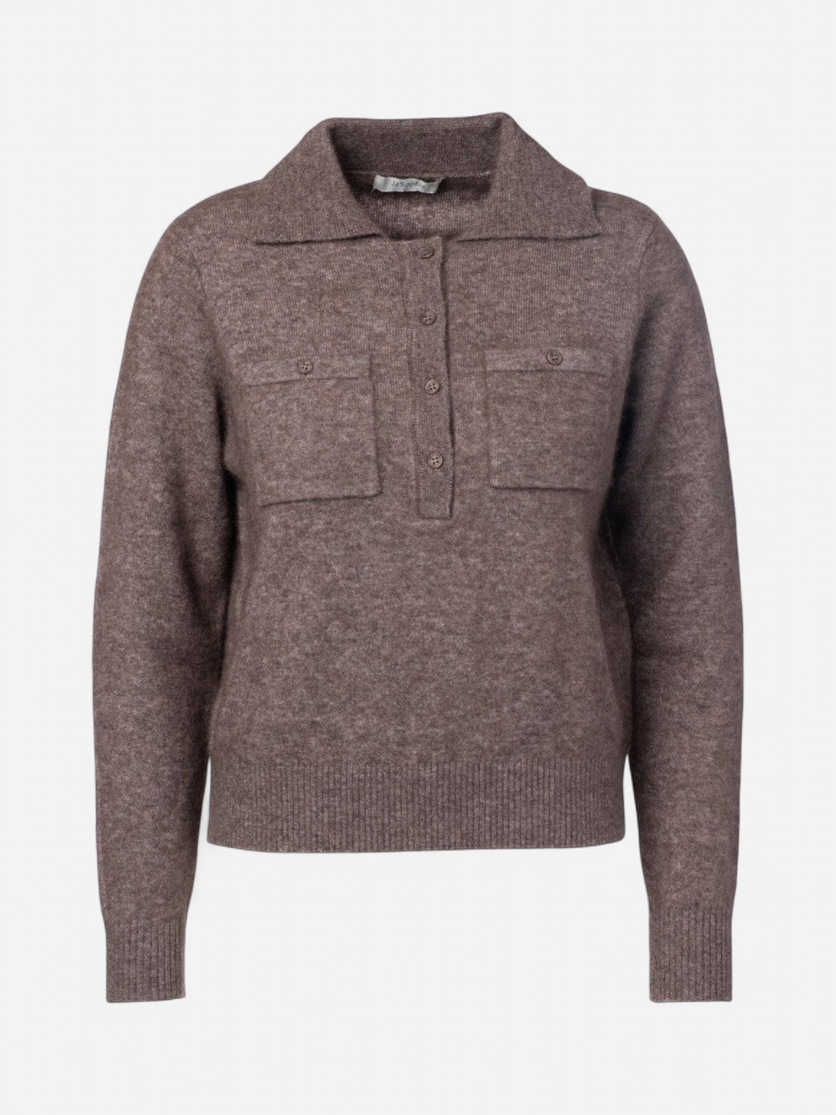 POLARIS SWEATER TUMMANRUSKEA - Kekäle.fi