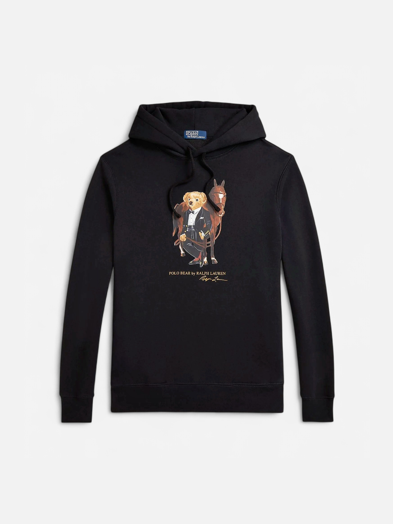 Polo Ralph Lauren miesten huppari Polo Bear Fleece Hoodie, musta - Kekäle.fi
