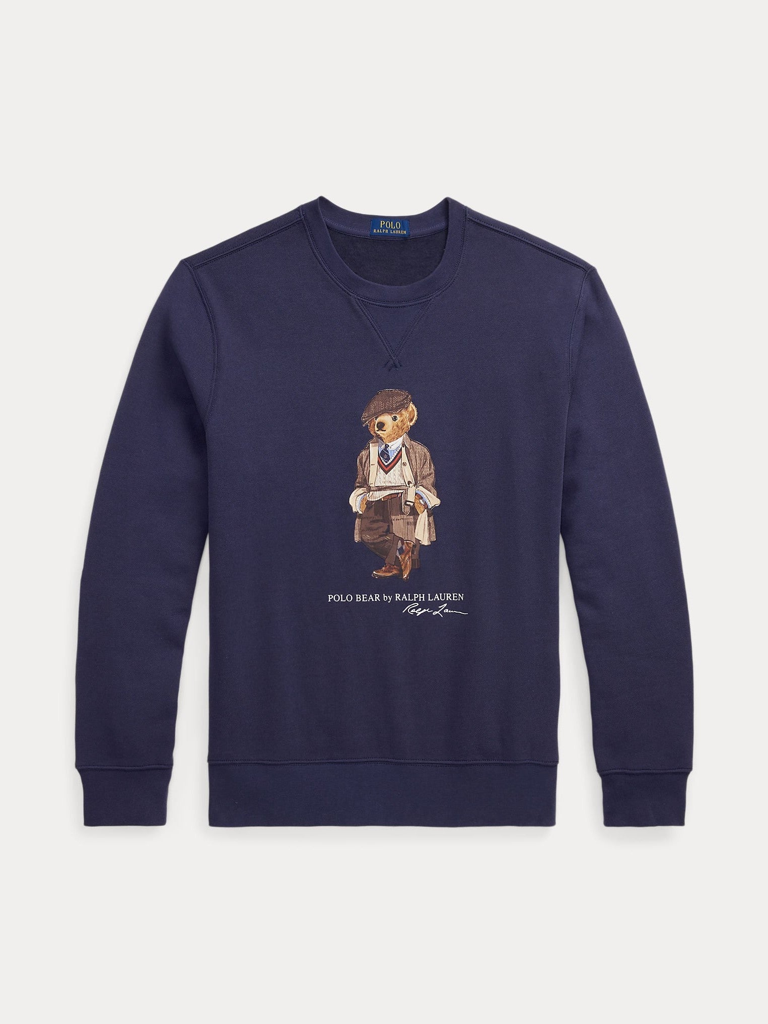 polo-ralph-lauren-miesten-college-bear-fleece-pullover-tummansininen-1