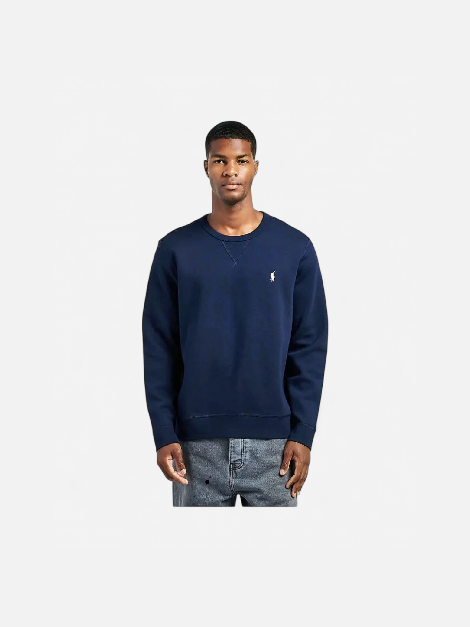 Polo Ralph Lauren Miesten Collegepaita, DOUBLE-KNIT SWEATSHIRT Tummansininen - Kekäle.fi