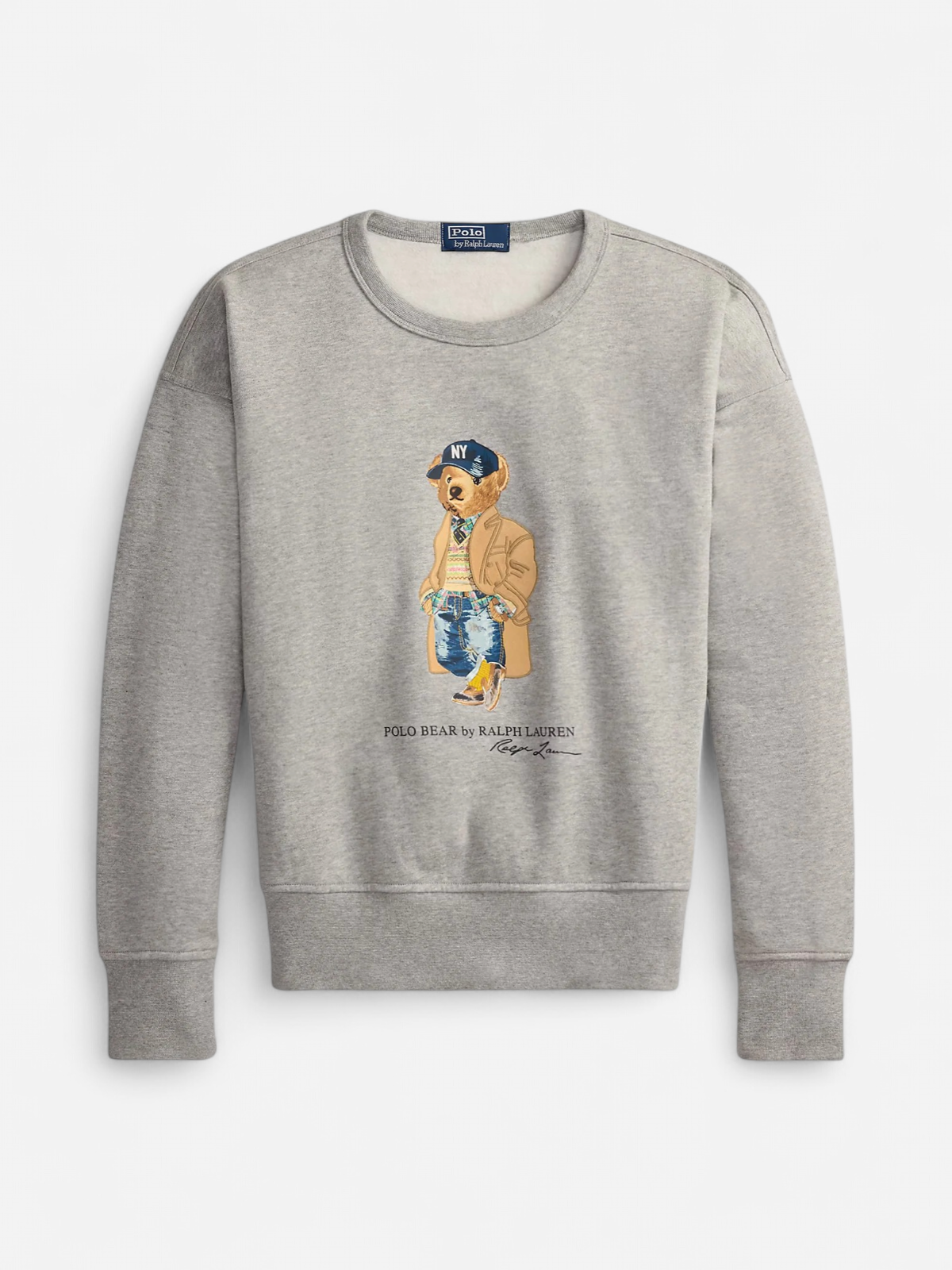 Polo Ralph Lauren miesten collegepaita Vintage Fit Polo Bear Sweatshirt, harmaa - Kekäle.fi