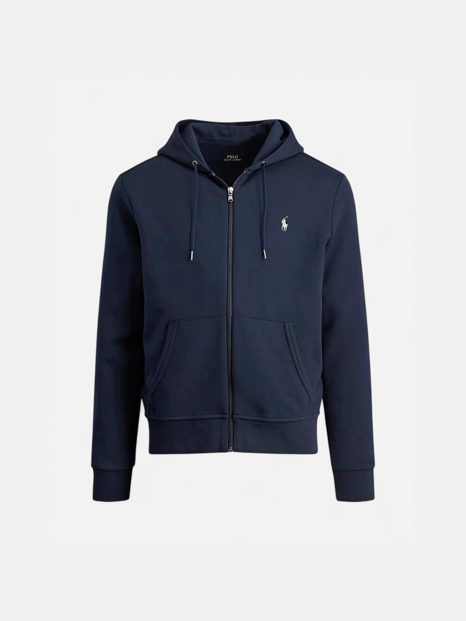 Polo Ralph Lauren Miesten Huppari, DOUBLE KNIT HOODIE FULL ZIP ATHLETIC Tummansininen - Kekäle.fi