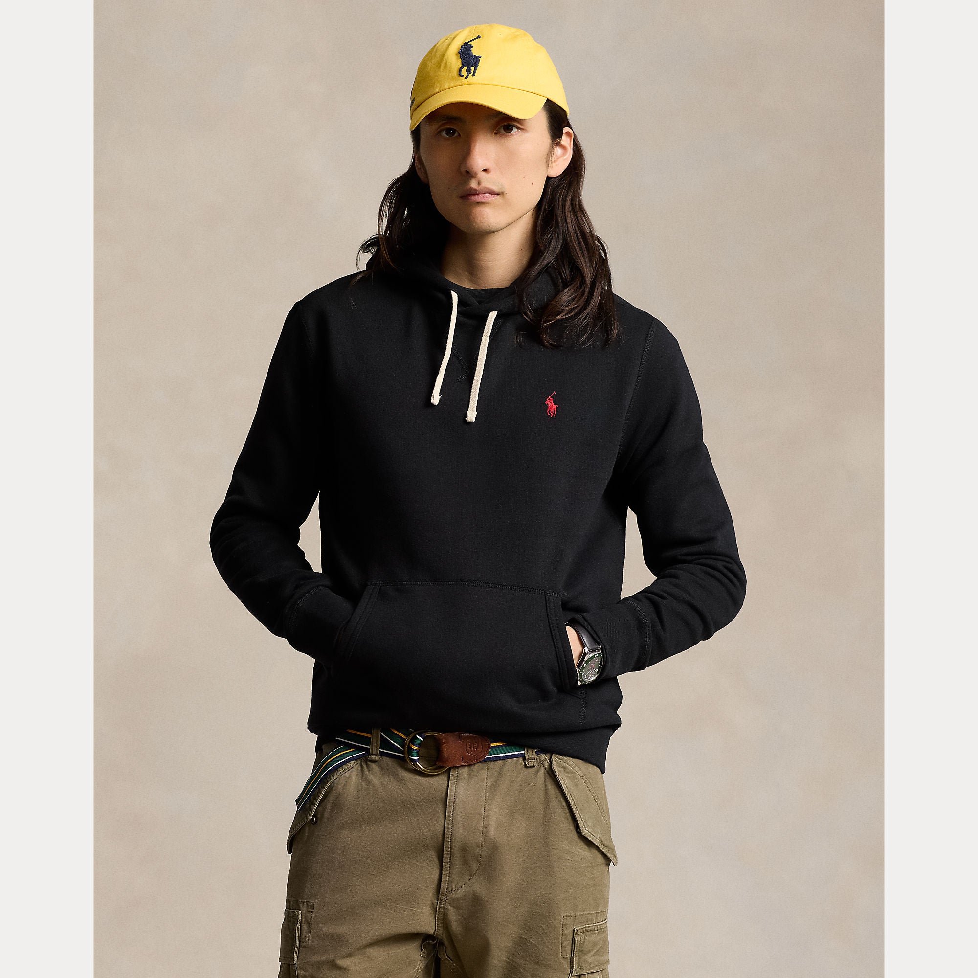 polo-ralph-lauren-miesten-huppari-long-pull-over-hoodie-musta-2