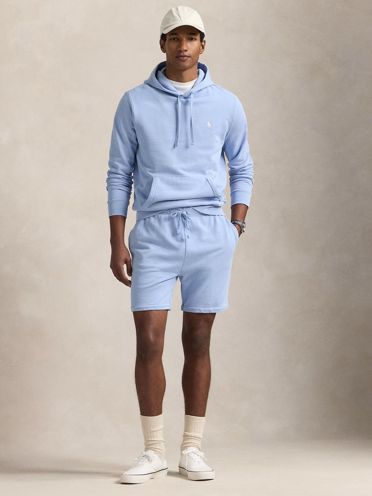 polo-ralph-lauren-miesten-huppari-loopback-fleece-hoodie-vaaleansininen-4