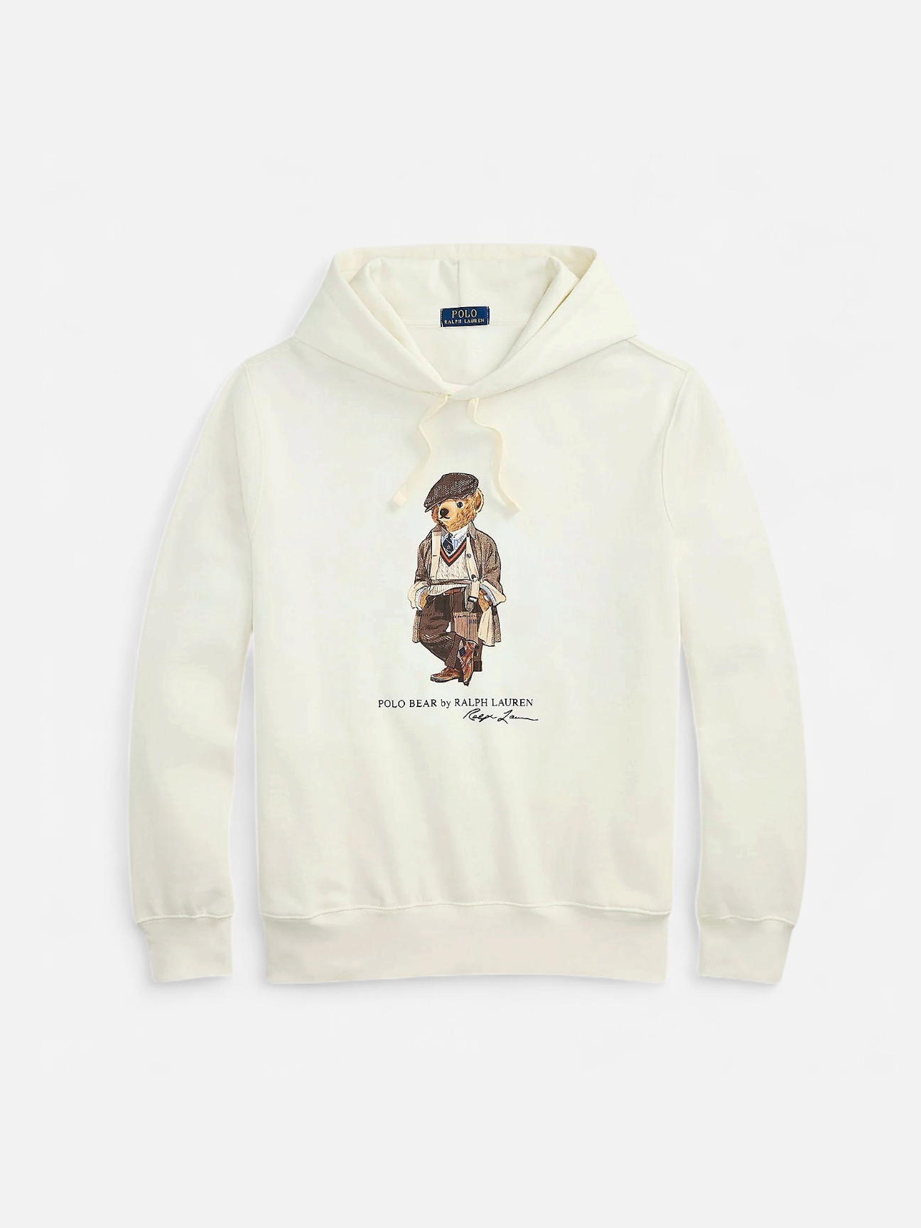 Polo Ralph Lauren miesten huppari, POLO BEAR HOODIE Valkoinen - Kekäle.fi
