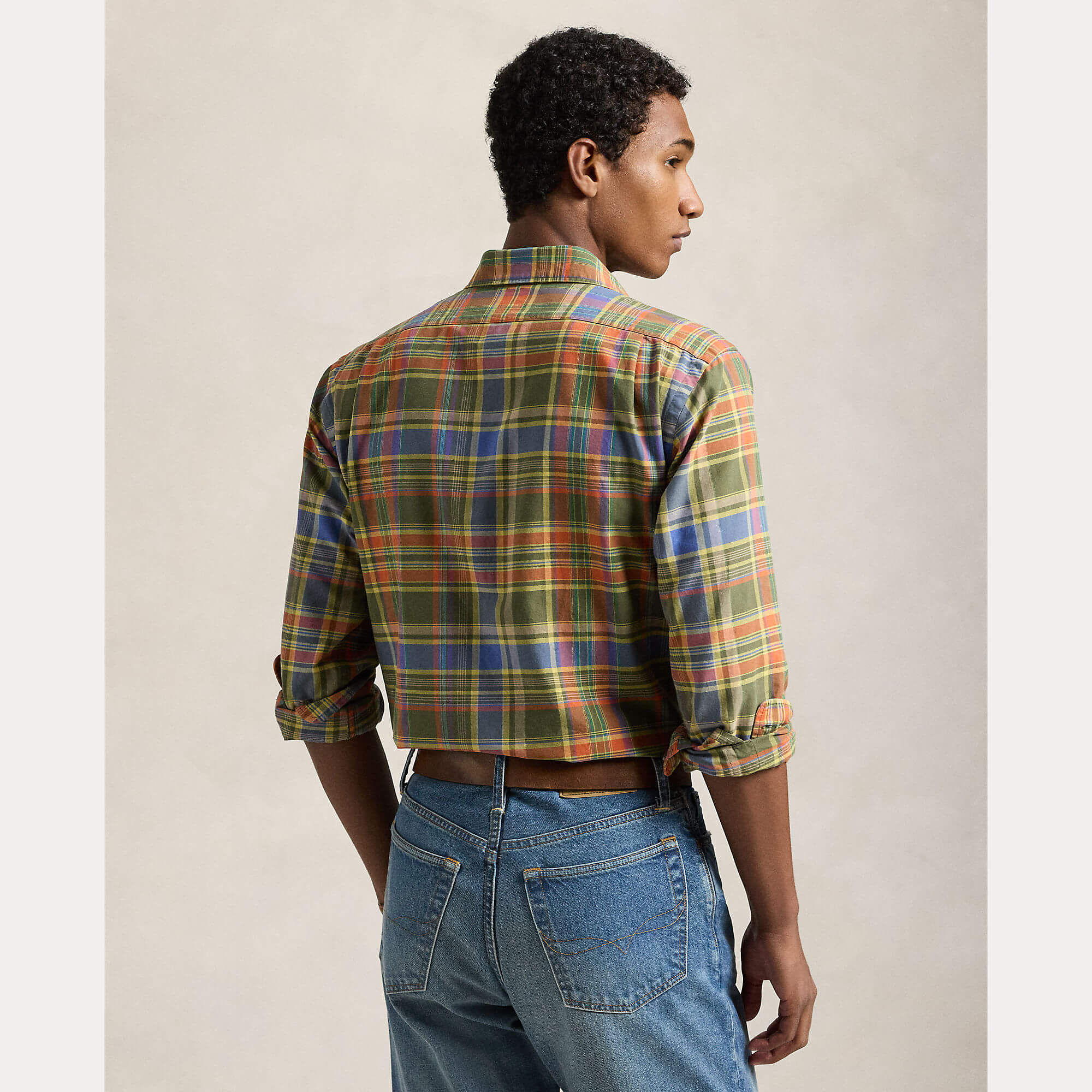 polo-ralph-lauren-miesten-kauluspaita-long-sleeve-sport-shirt-vihrea-ruutu-4