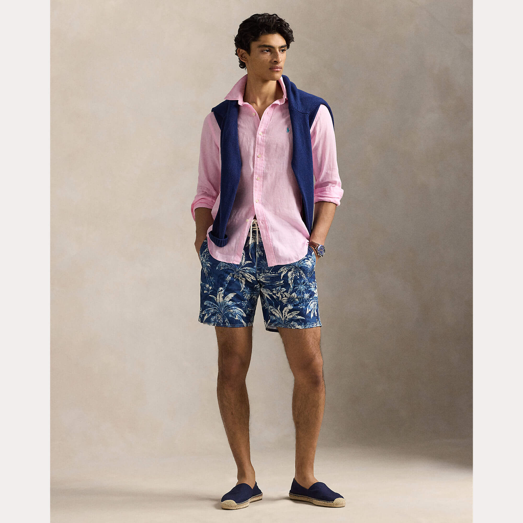 polo-ralph-lauren-miesten-kauluspaita-polo-linen-shirt-ls-custom-fit-pinkki-3