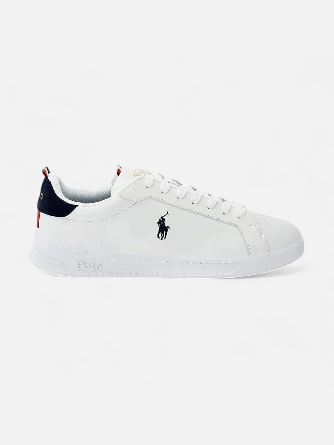 Polo Ralph Lauren Miesten Kengät, HRT CT II-SNEAKERS-LOW TOP LACE Valkoinen - Kekäle.fi