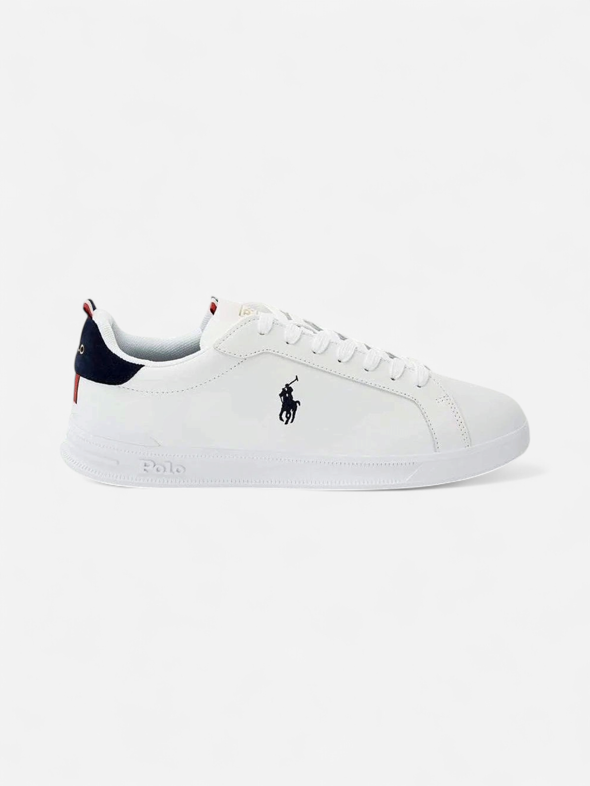 Polo Ralph Lauren Miesten Kengät, HRT CT II-SNEAKERS-LOW TOP LACE Valkoinen - Kekäle.fi