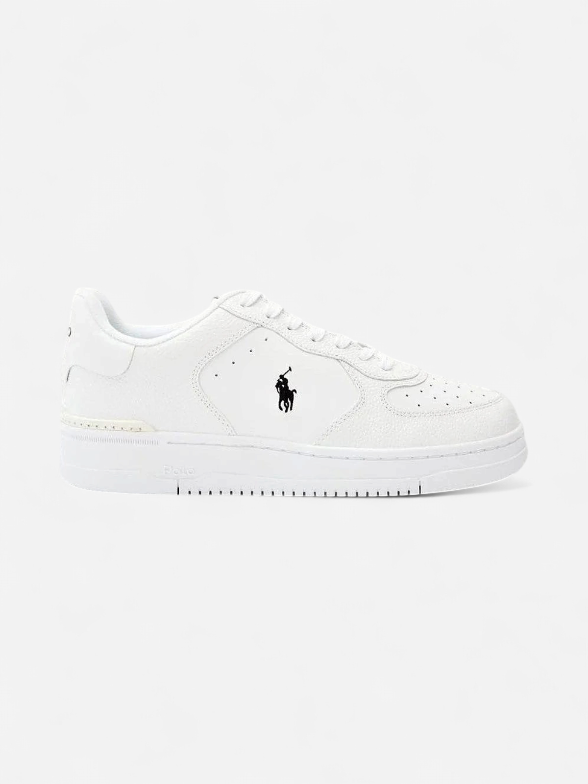 Polo Ralph Lauren Miesten Kengät, MASTERS CRT-SNEAKERS-LOW TOP LACE ALL WHITE Valkoinen - Kekäle.fi