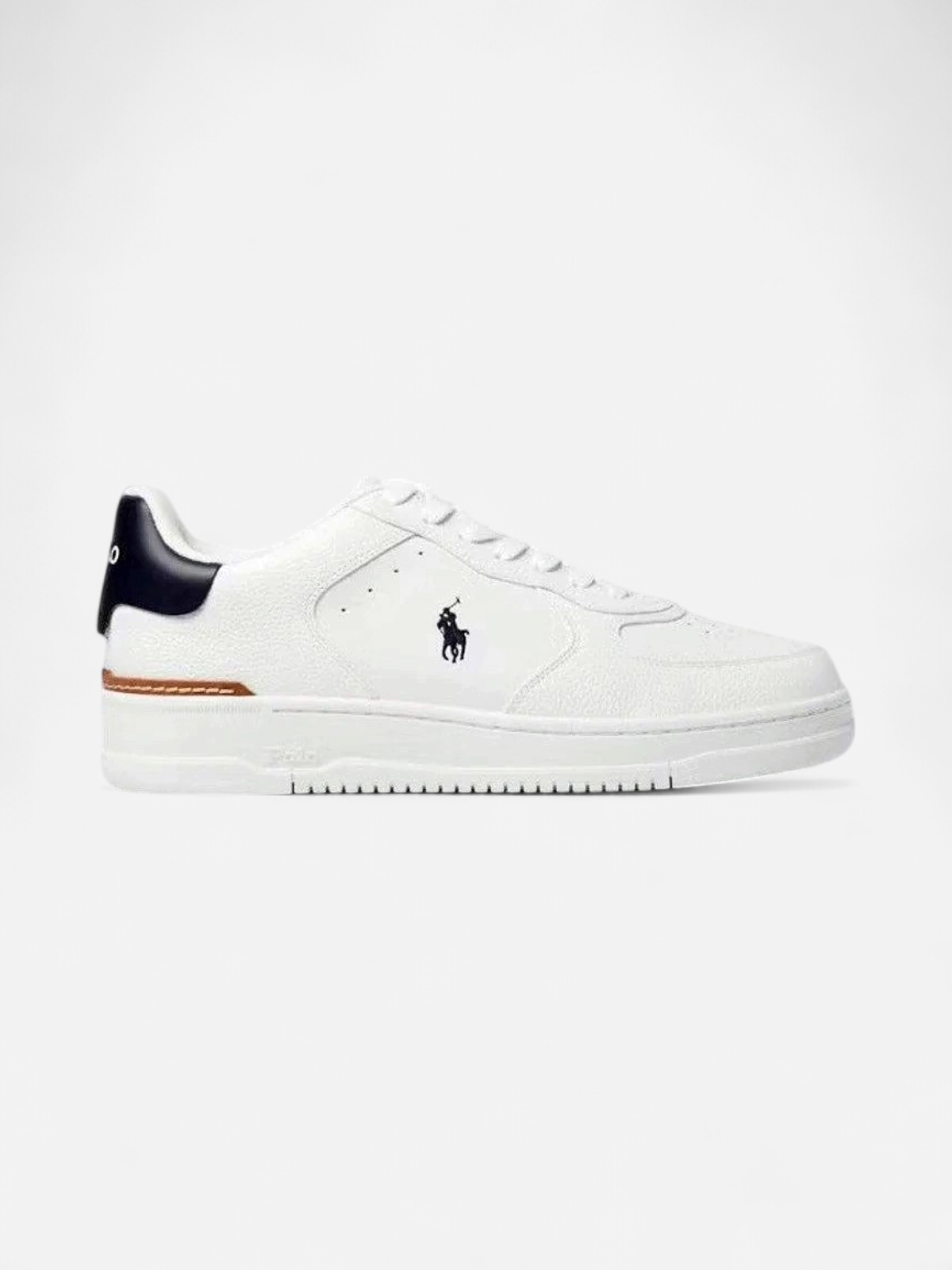 Polo Ralph Lauren Miesten Kengät, MASTERS CRT-SNEAKERS-LOW TOP LACE NAVY WHITE Valkoinen - Kekäle.fi