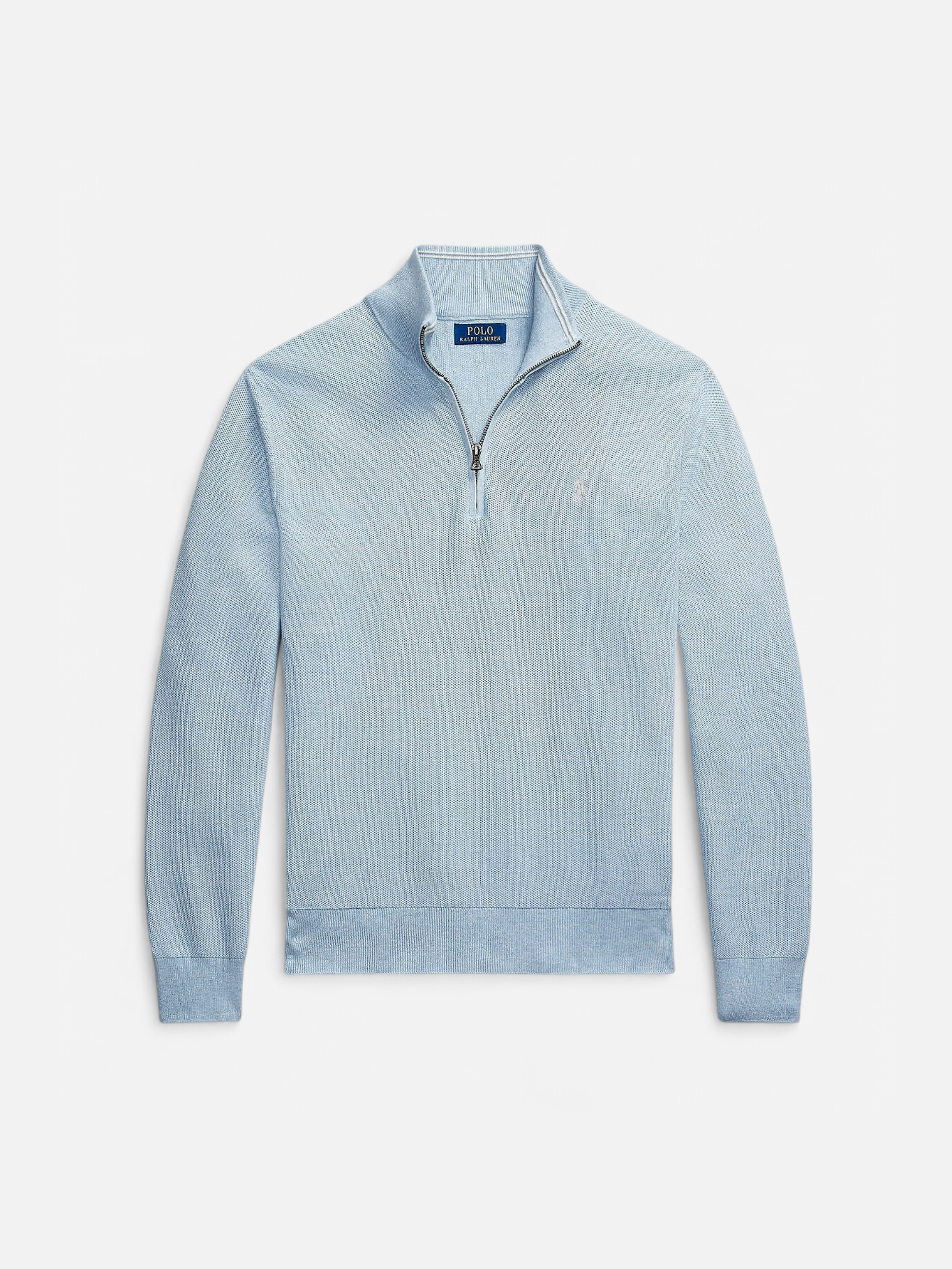 Polo Ralph Lauren miesten neule, POLO HALF ZIP Keskisininen - Kekäle.fi
