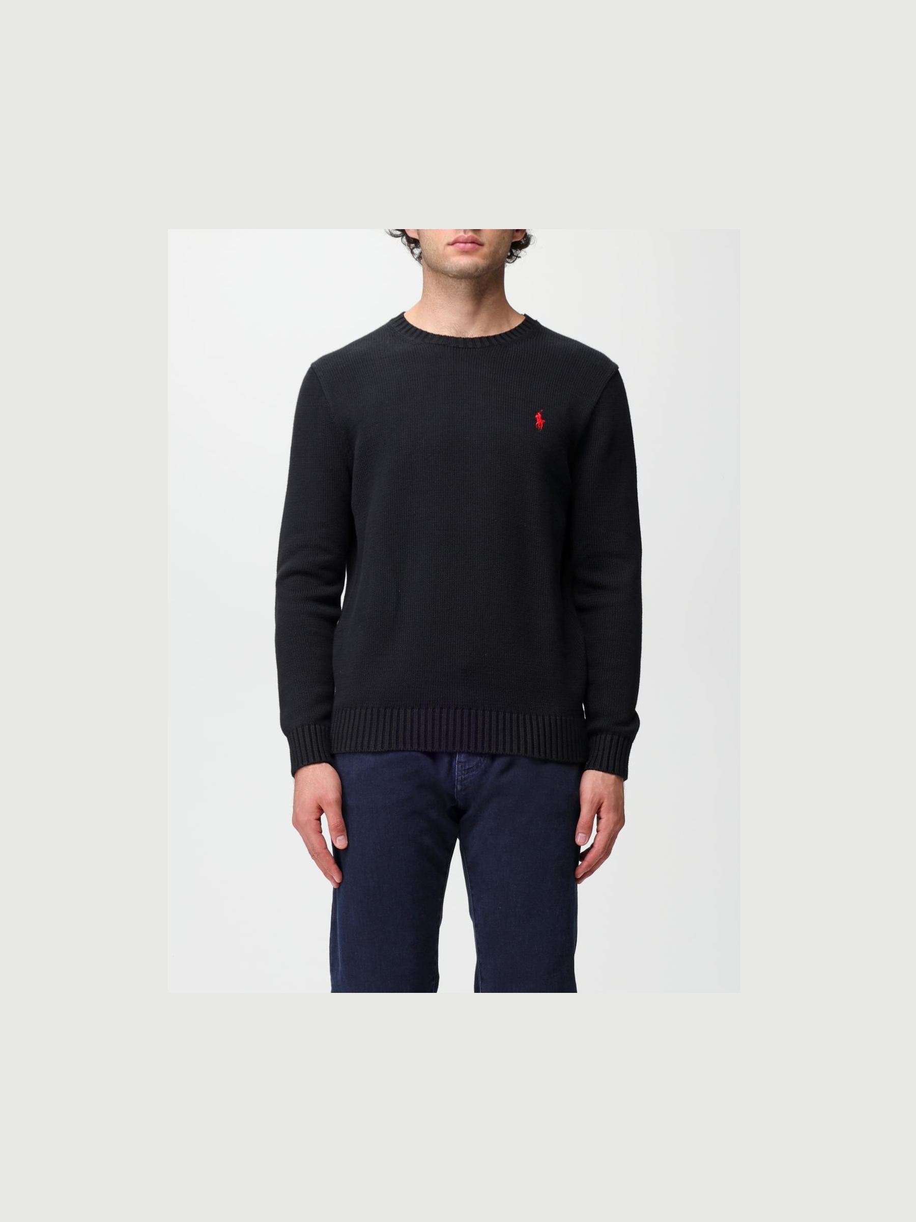 polo-ralph-lauren-miesten-neulepusero-long-sleeve-sweater-musta-1
