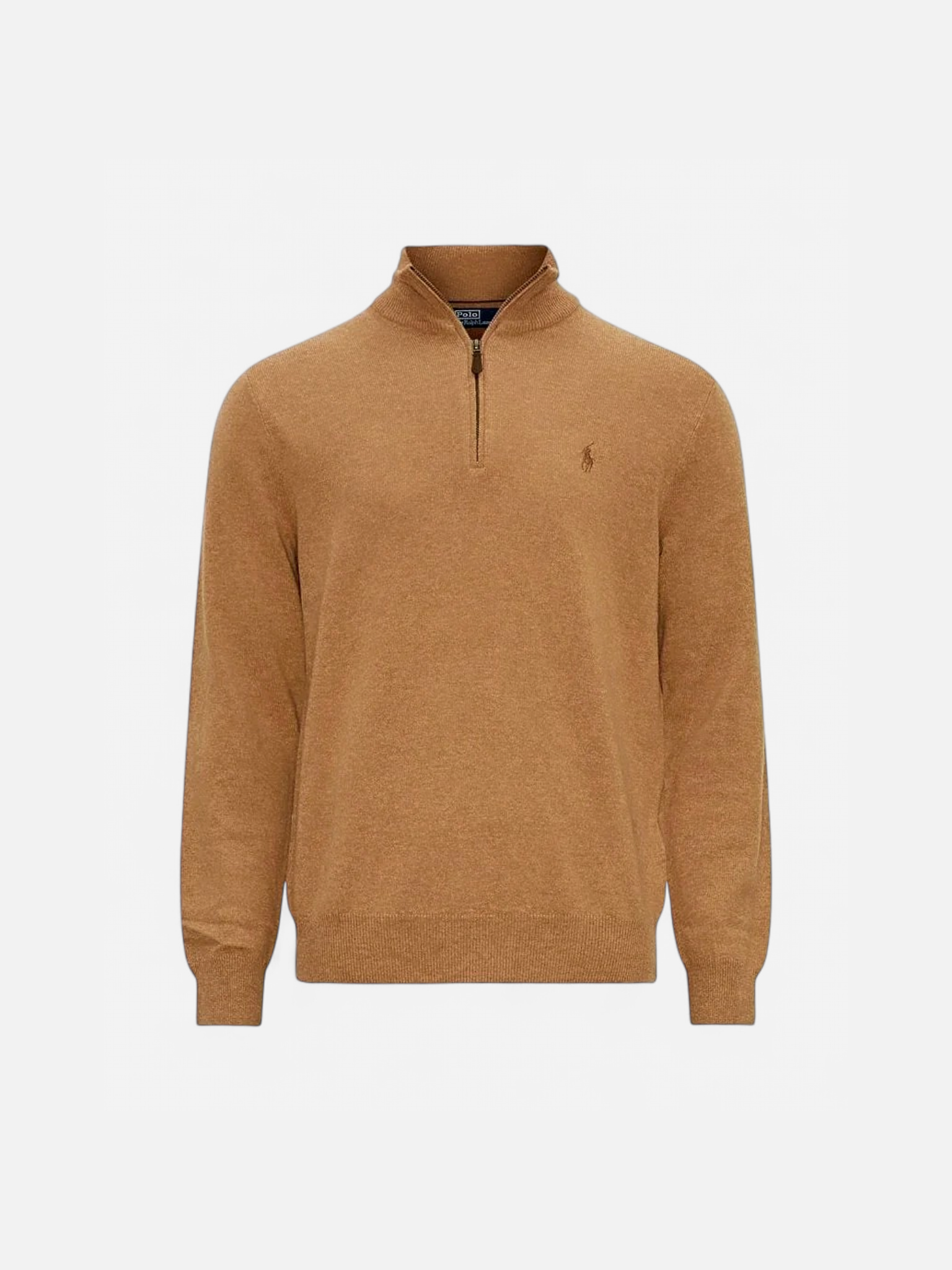 Polo Ralph Lauren Miesten Neulepusero, LS HZ PP-LONG SLEEVE-PULLOVER Beige - Kekäle.fi