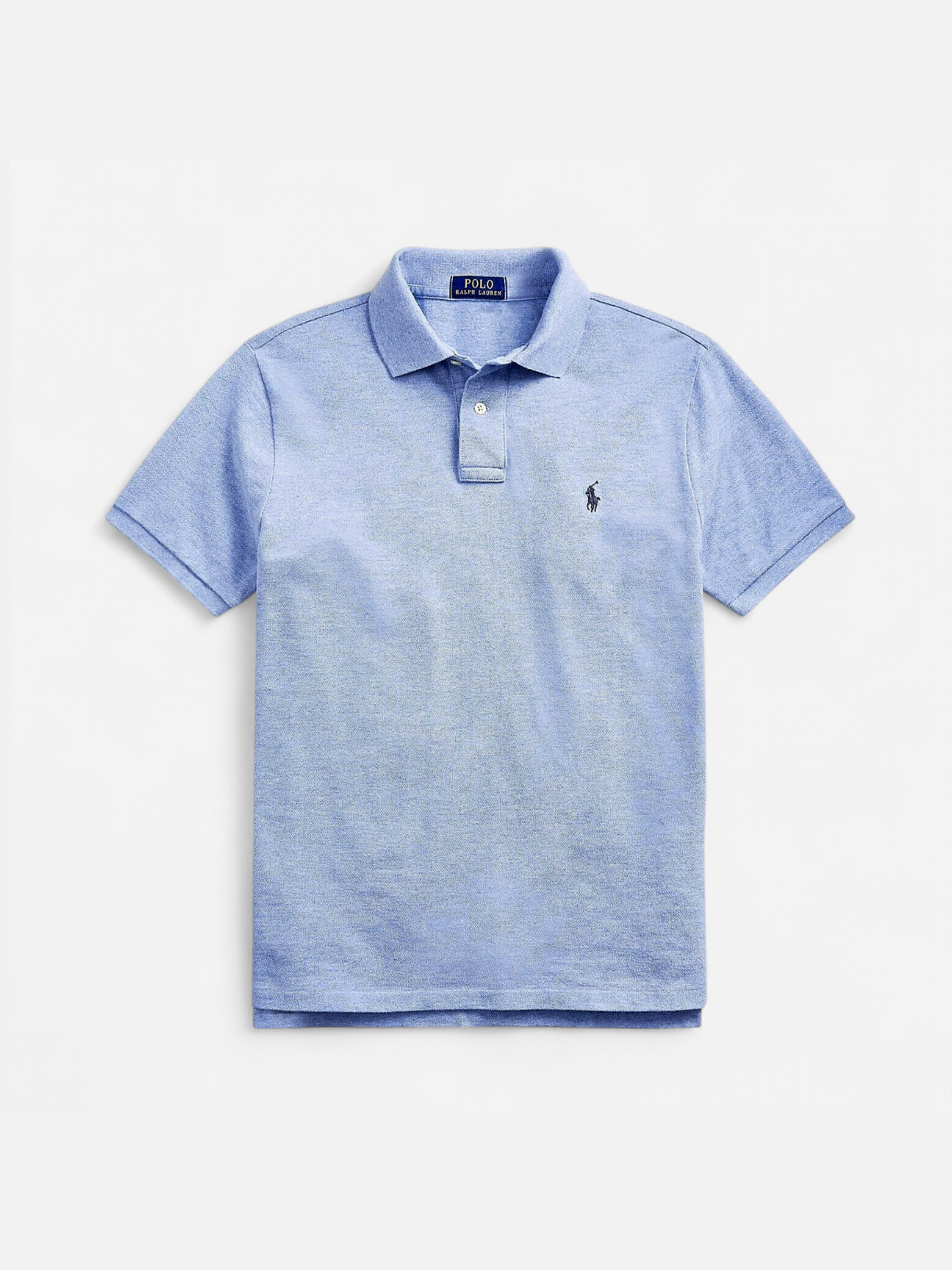 Polo Ralph Lauren miesten pikeepaita, POLO PIKEE CUSTOM SLIM Vaaleansininen - Kekäle.fi