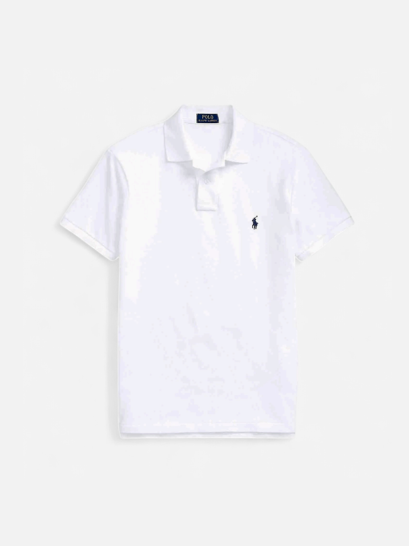 Polo Ralph Lauren miesten pikeepaita, SLIM FIT MESH POLO Valkoinen - Kekäle.fi