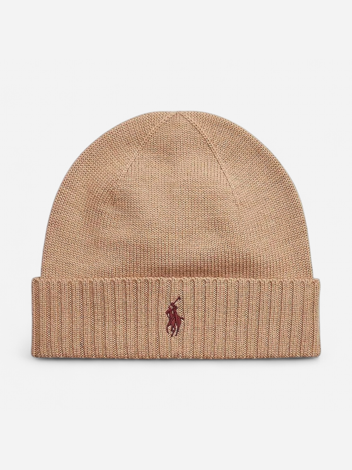 Polo Ralph Lauren Miesten Pipo, SIGNATURE PONY WOOL BEANIE Kameli - Kekäle.fi