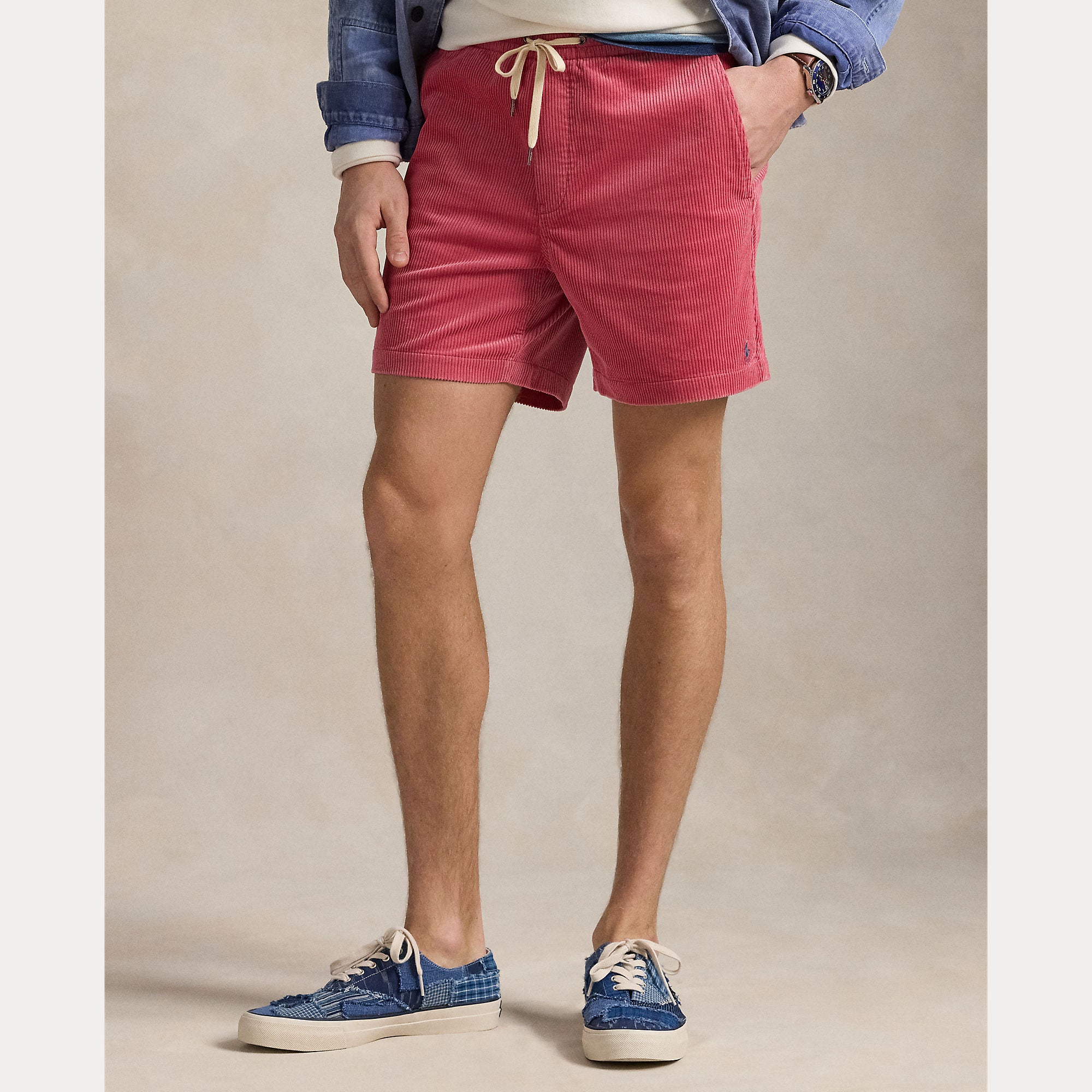 polo-ralph-lauren-miesten-shortsit-polo-corduroy-shorts-punainen-4
