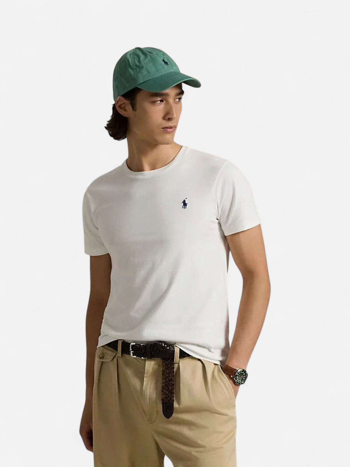 Polo Ralph Lauren miesten t-paita Short Sleeve T-shirt, valkoinen - Kekäle.fi