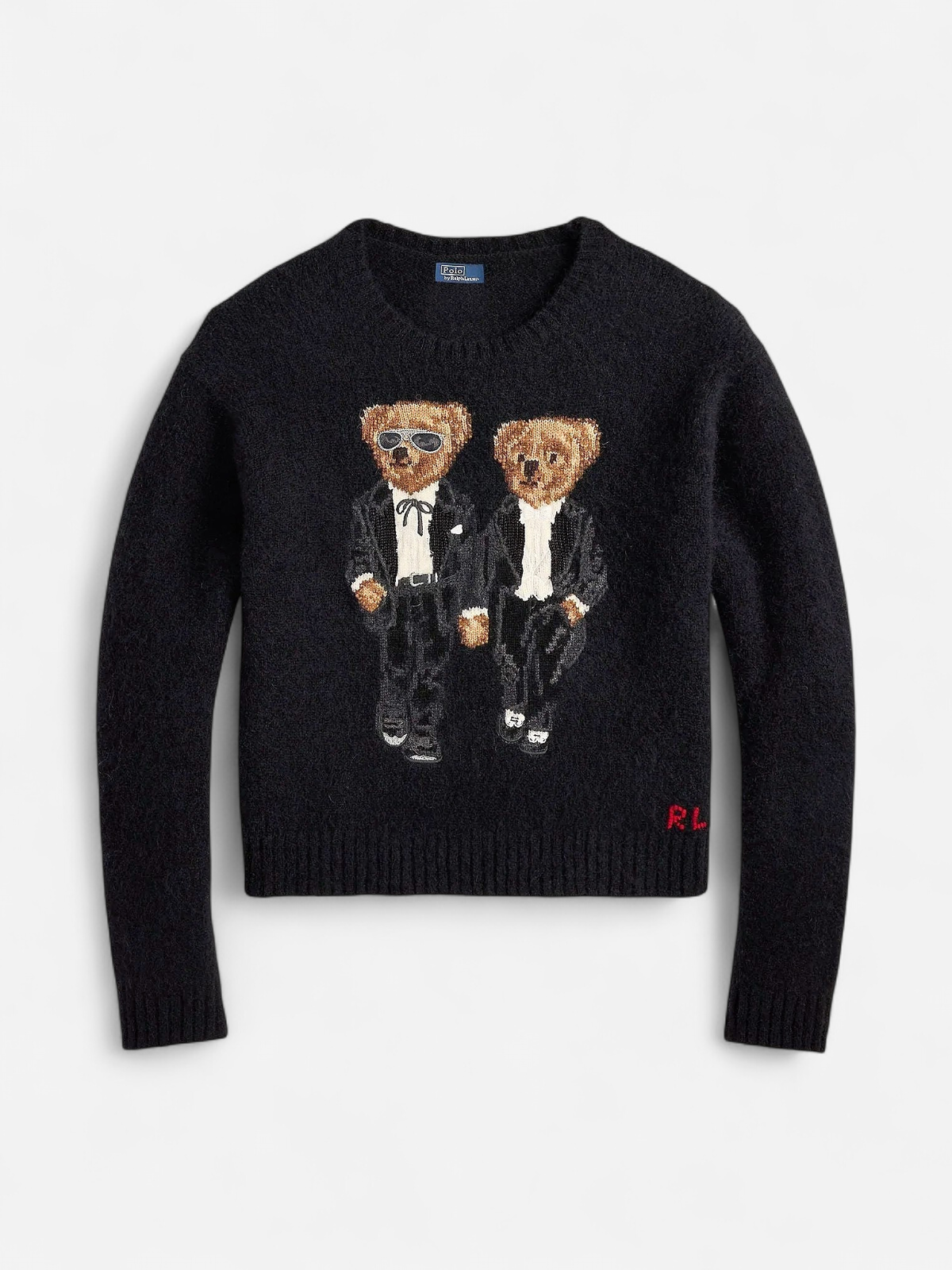 Polo Ralph Lauren naisten collegepusero POLO BEAR, musta - Kekäle.fi