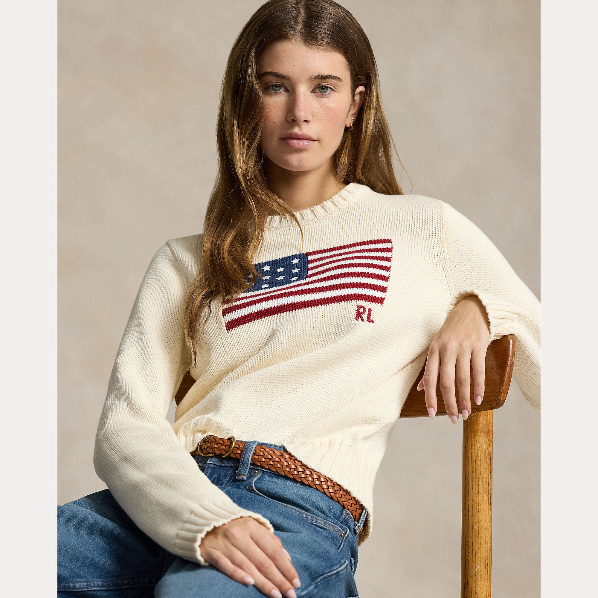 polo-ralph-lauren-naisten-neulepusero-flag-cn-long-sleeve-pullover-luonnonvalkoinen-2