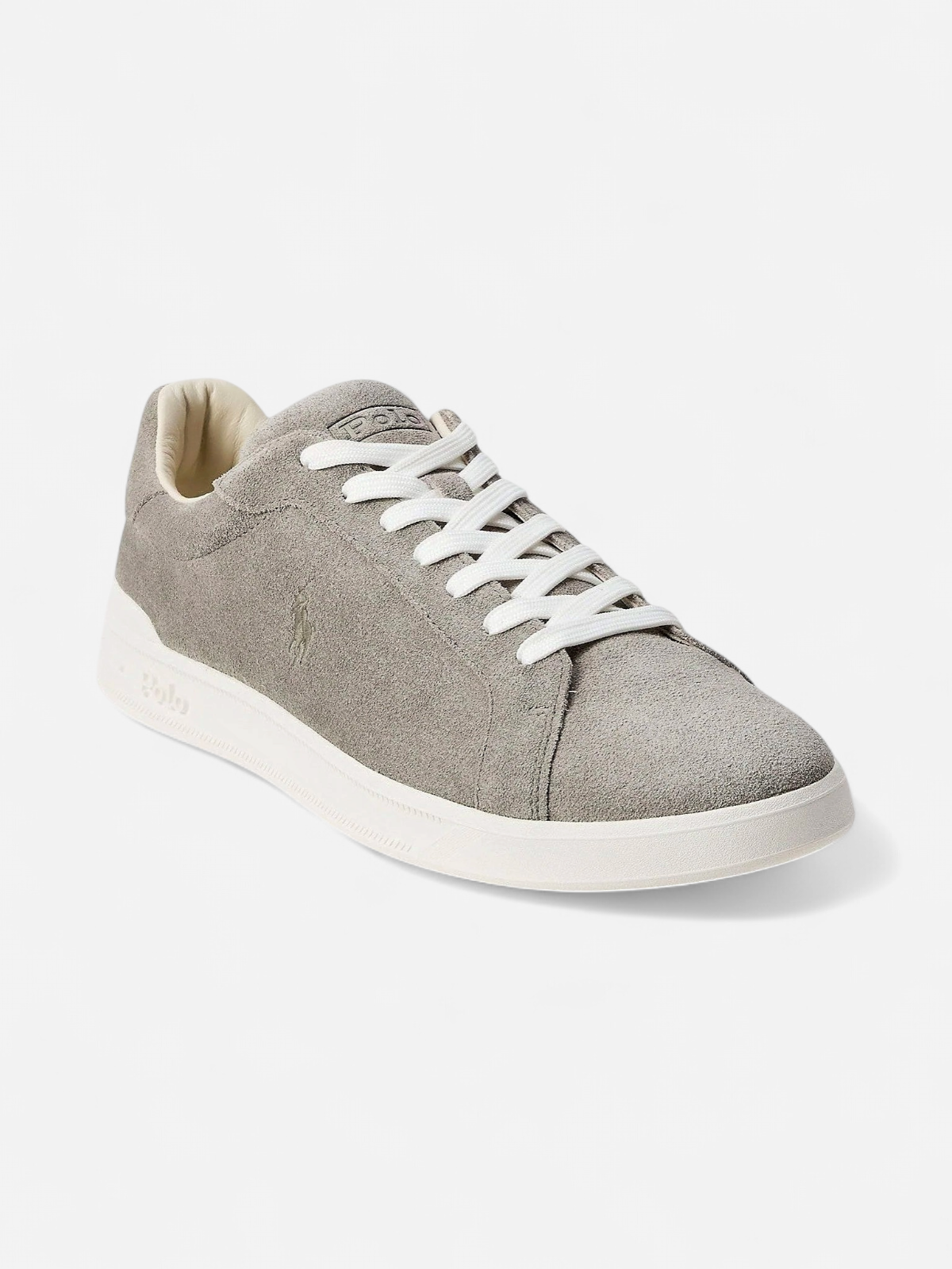 Polo Ralph Lauren tennarit, HRT CT II-SNEAKERS-LOW TOP LACE Vaaleanharmaa - Kekäle.fi