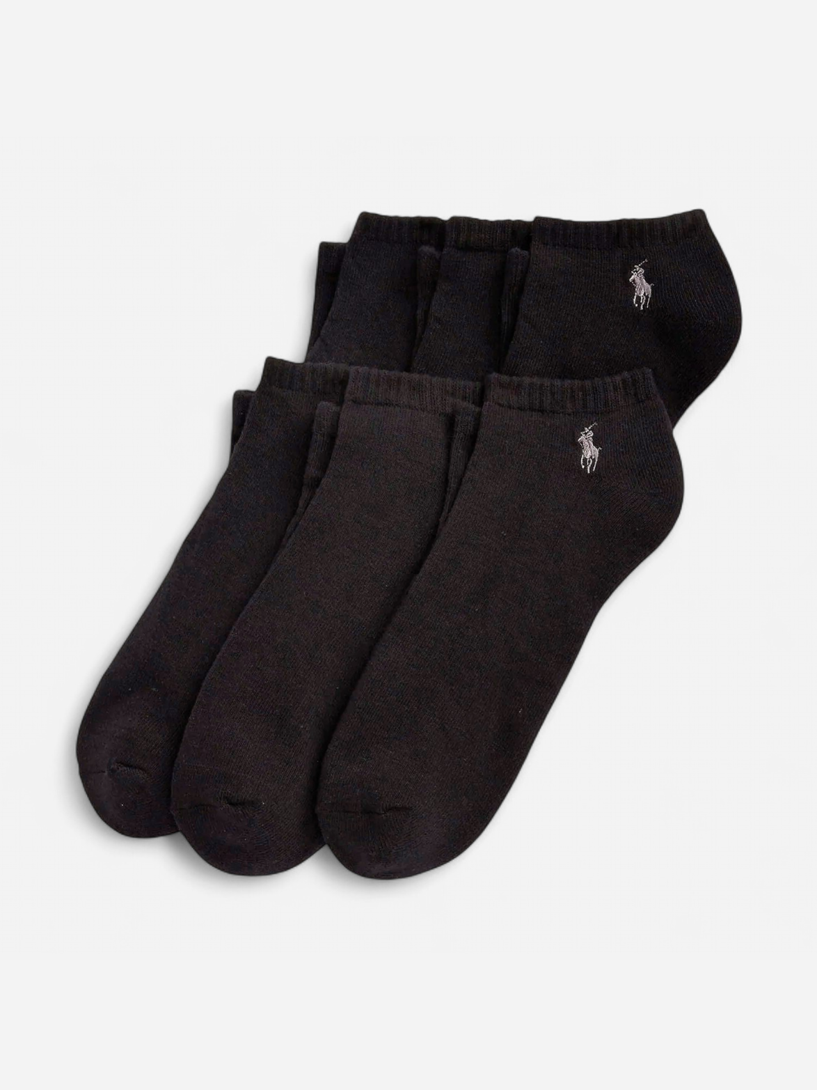 Polo Ralph Lauren miesten sukat Polo Sneaker 6-pack, Musta - Kekäle.fi
