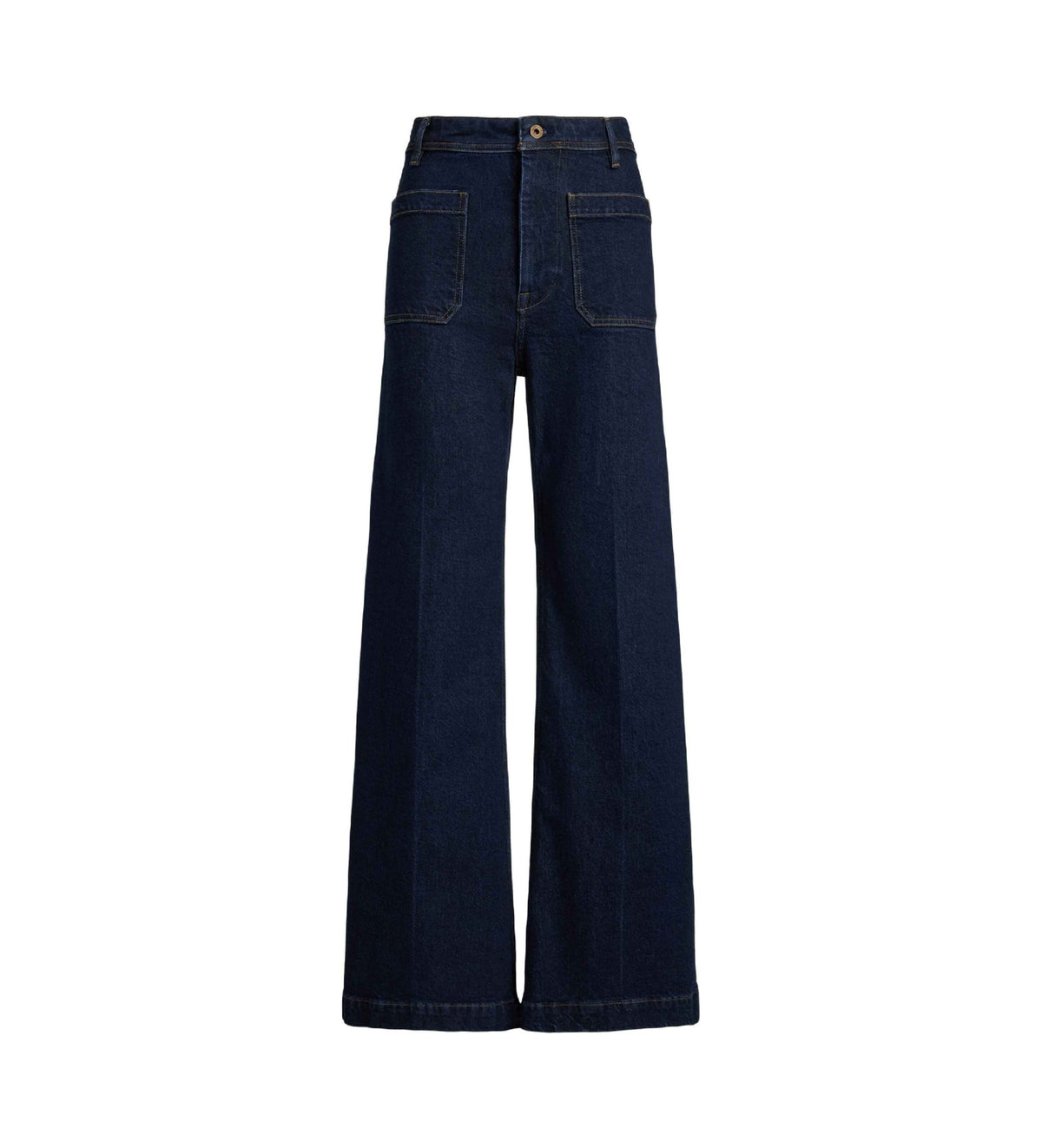 Polo Ralph Lauren naisten farkut Woven Flare, sininen, indigo
