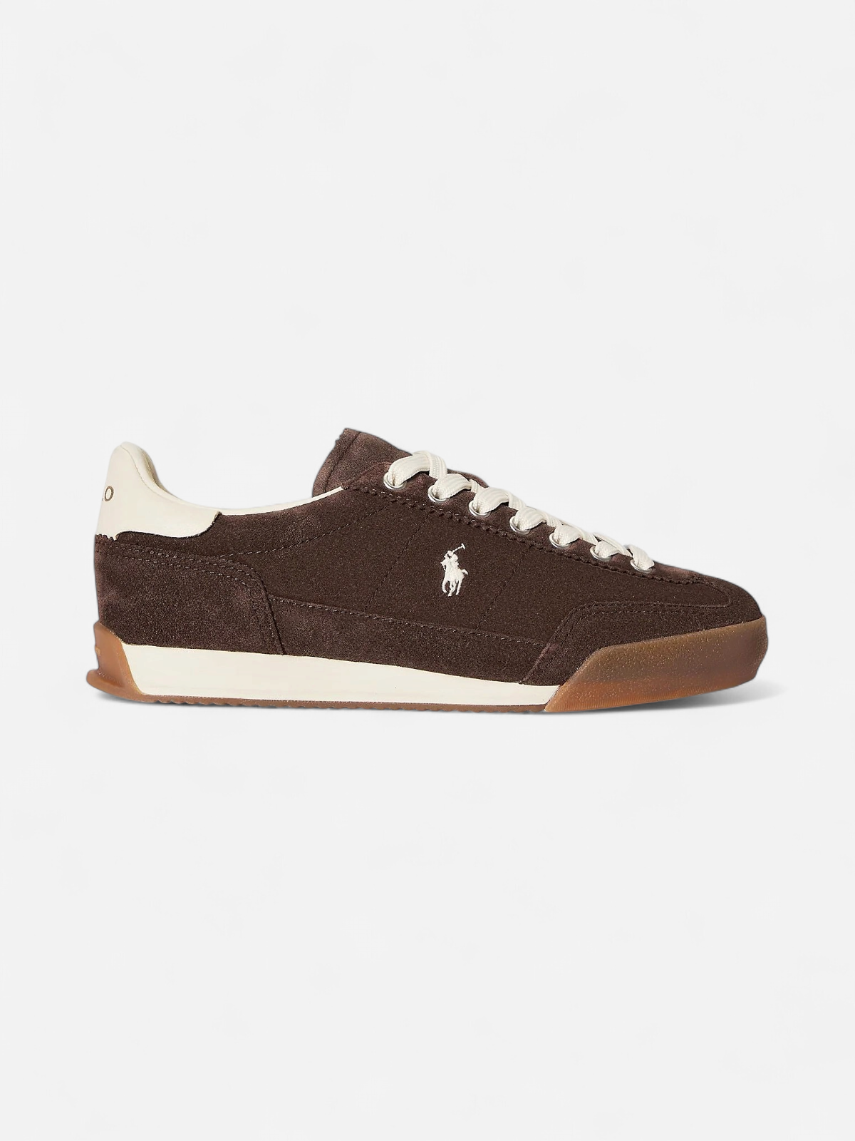 Polo Ralph Lauren naisten tennarit PP Sneaker, tummanruskea - Kekäle.fi