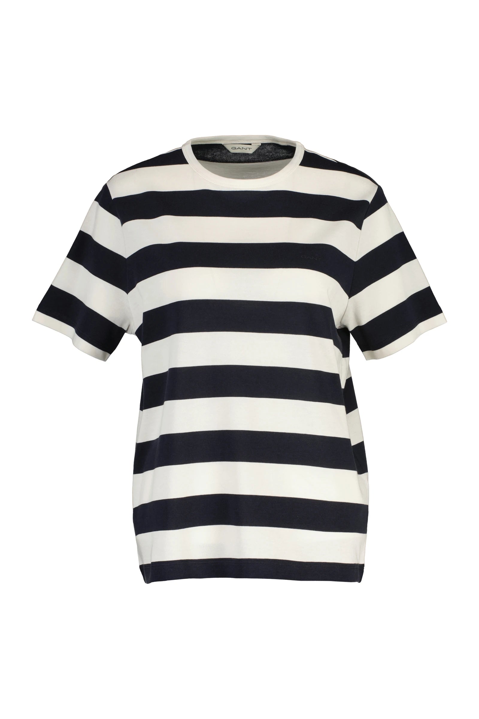 Gant naisten t-paita Breton Striped SS, raidallinen sininen