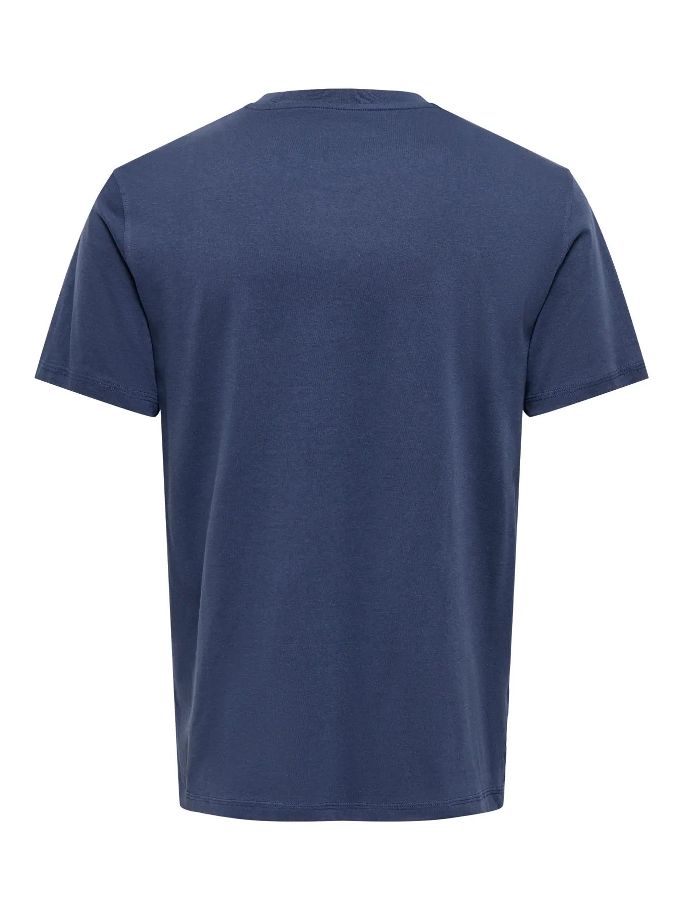 Only and Sons miesten T-paita Onsmax Life Ss Stitch Tee Noos, Blue Nights