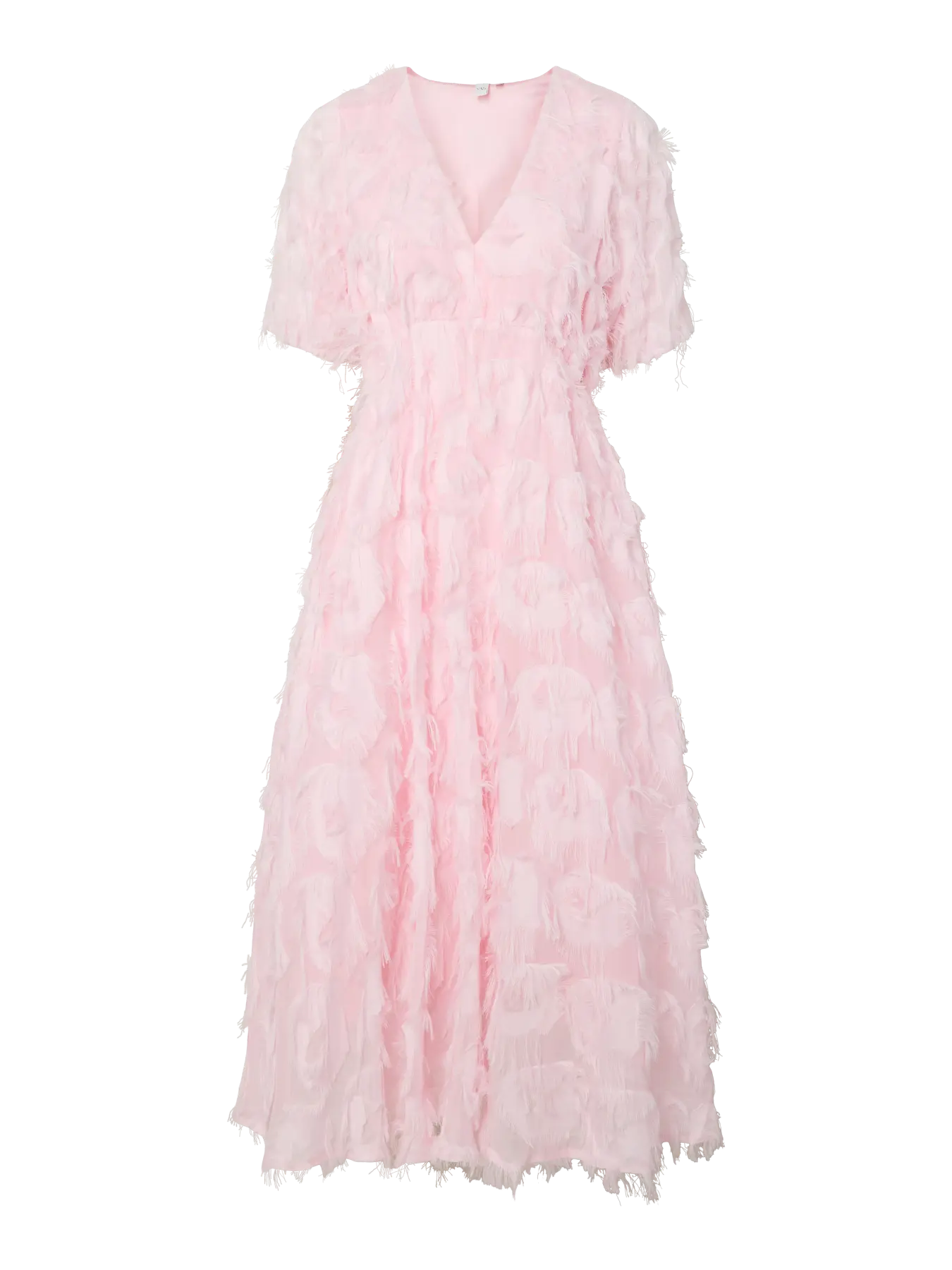 Y.A.S mekko YASPAZYLLA 2/4 Midi Dress S. - Show, vaaleanpunainen