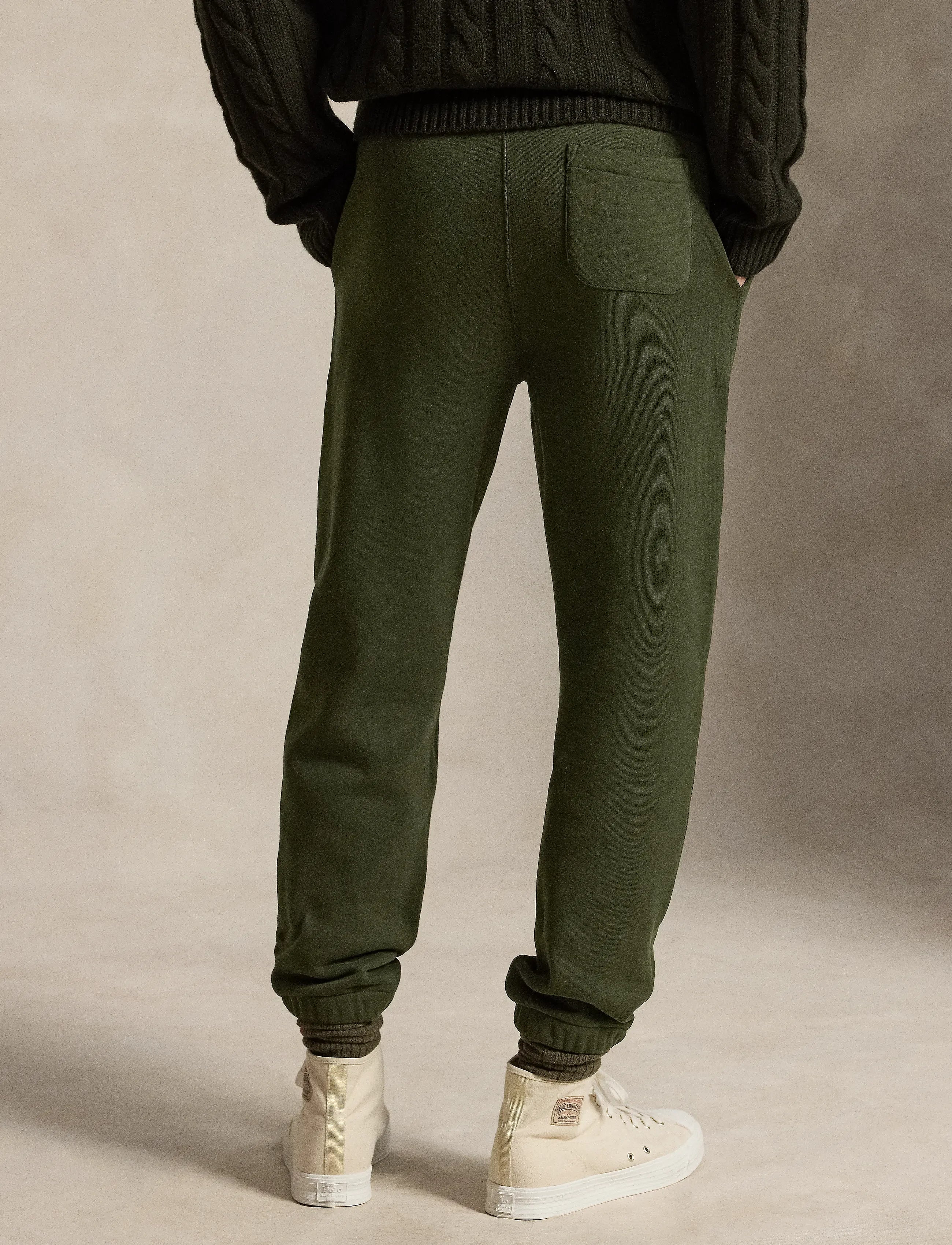 Polo Ralph Lauren miesten collegehousut The RL Fleece Jogger Pant, khaki