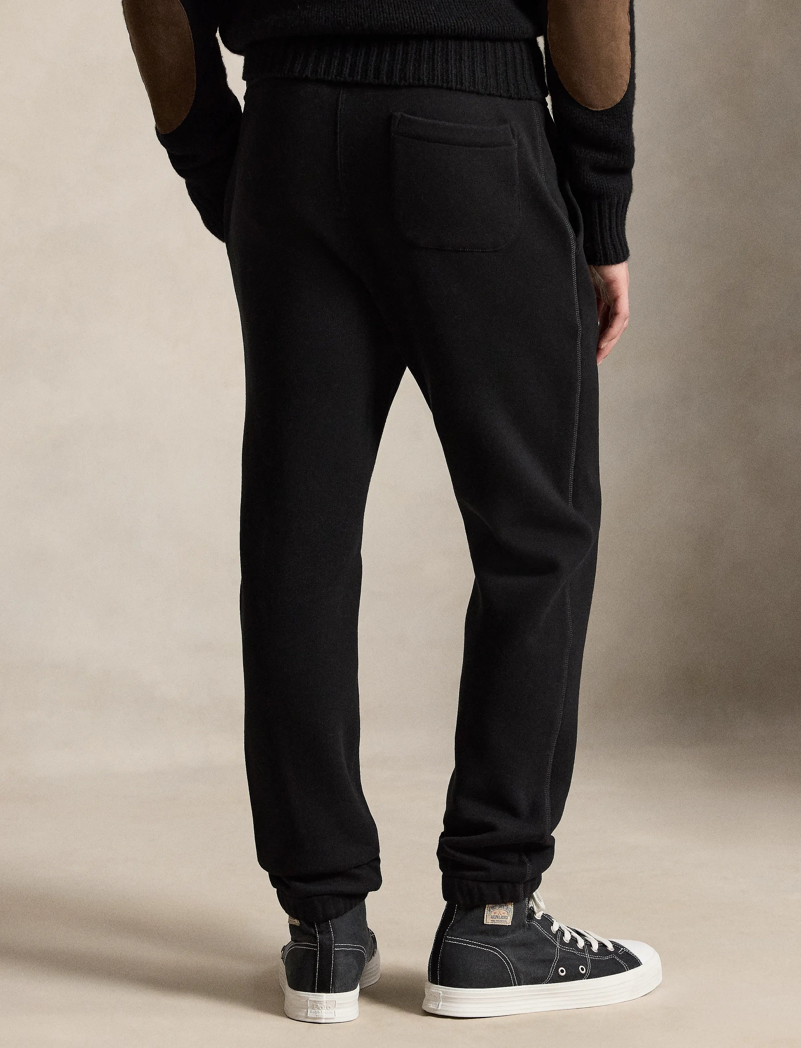 Polo Ralph Lauren miesten collegehousut The RL Fleece Sweatpant, musta
