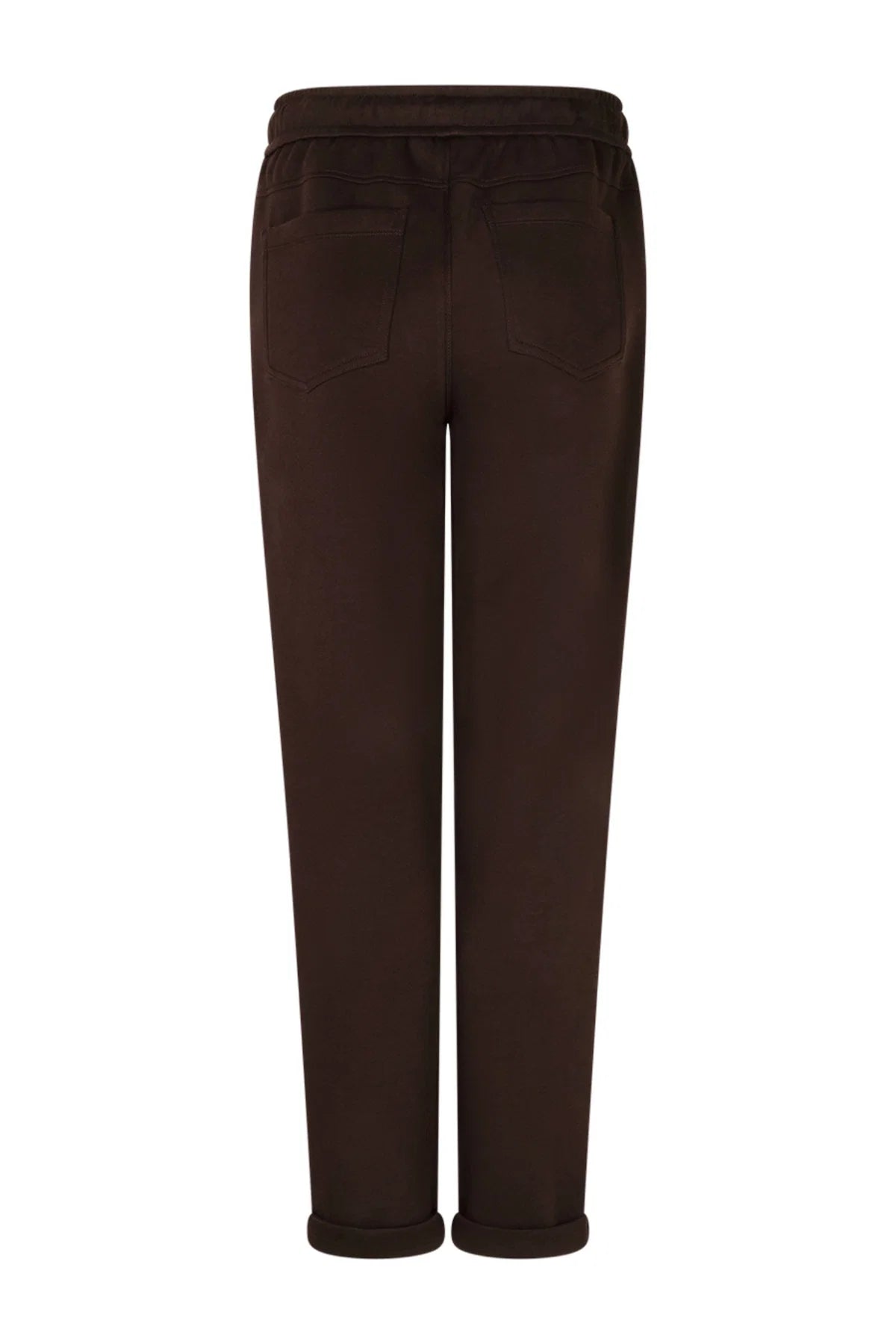 Red Button naisten housut Stella Scuba Pant, tummanruskea
