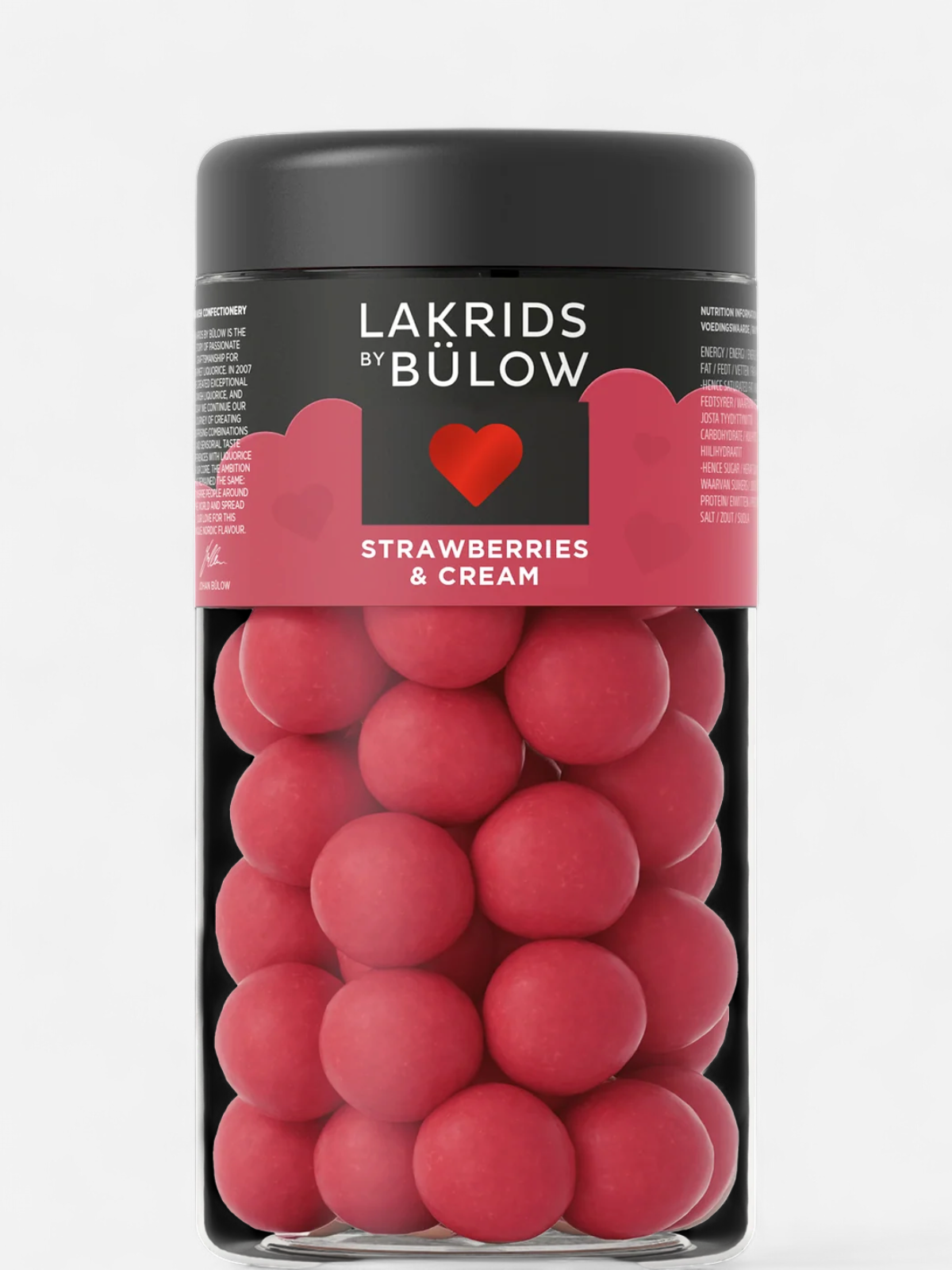 Lakrids by Bülow lakritsi Regular Strawberries&Cream - Kekäle.fi