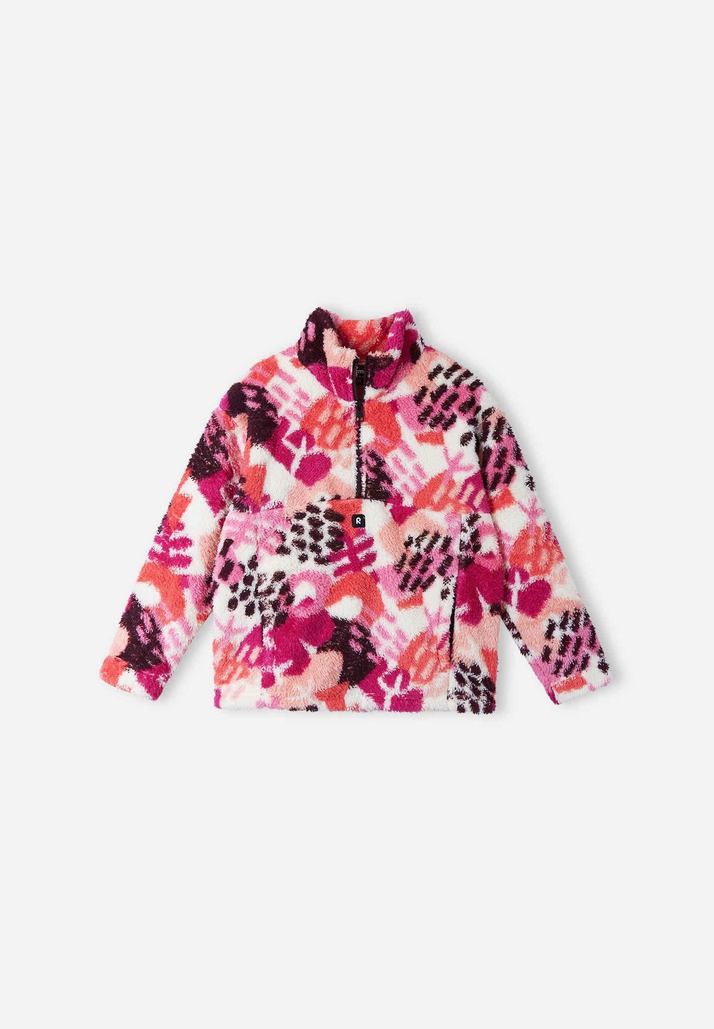 Reima fleecepusero, TURKIKAS KUOSI, PUNAINEN