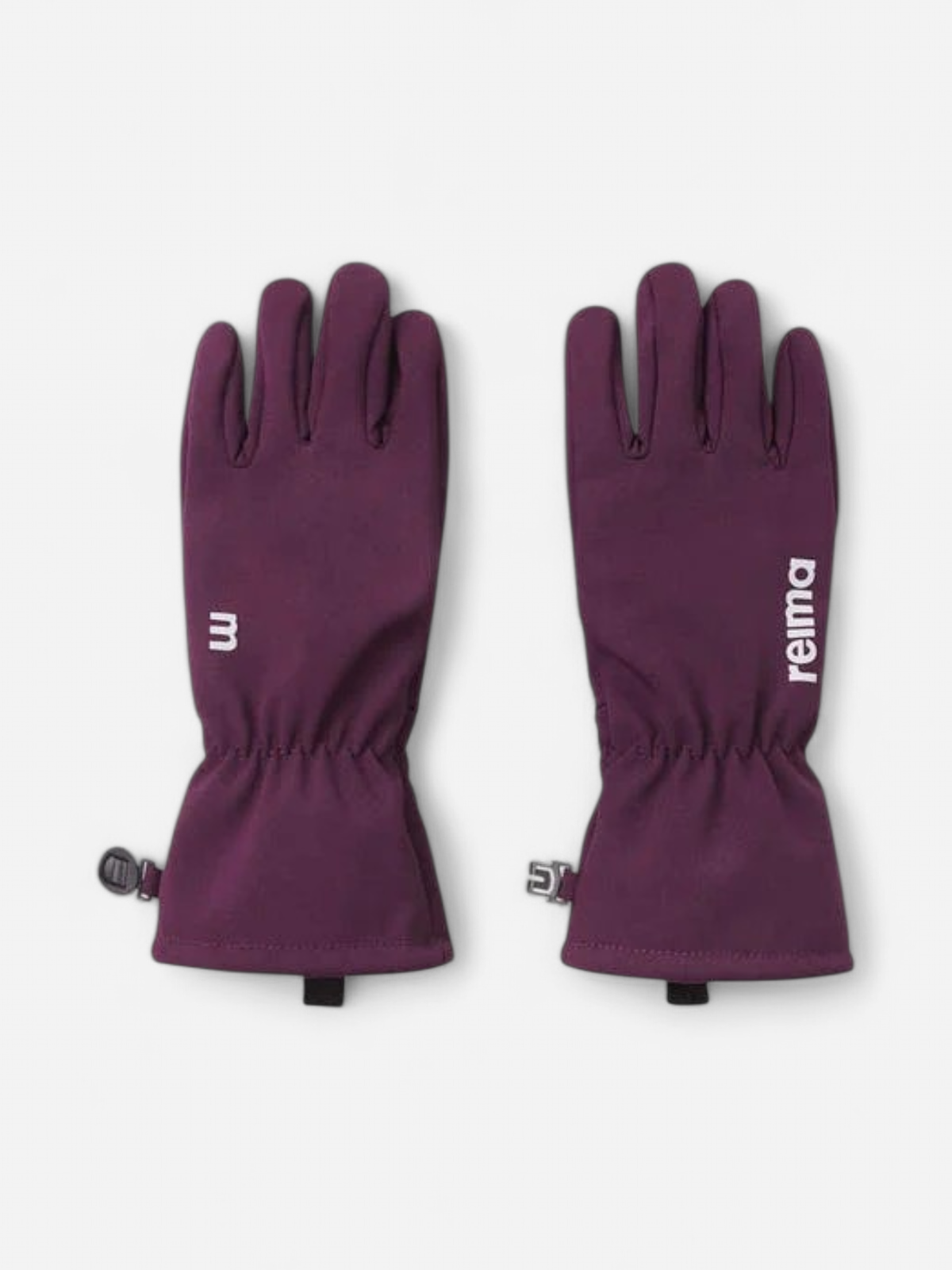 Reima lasten softshell käsineet Tehden, viininpunainen - Kekäle.fi