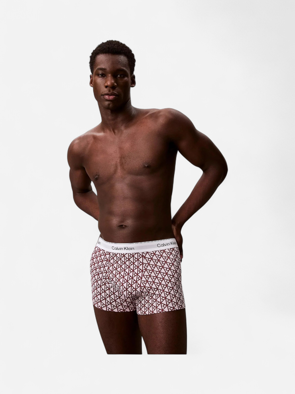 Calvin Klein miesten bokserit 3 Pack Relaxed Fit Trunk, pinkki - Kekäle.fi