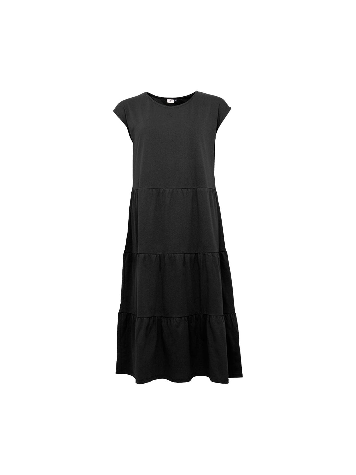 s-t-i-naisten-mekko-joy-tricot-dress-118cm-musta-1