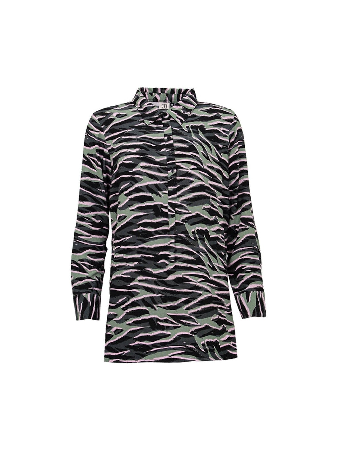 s-t-i-naisten-pusero-katianne-shirt-tunic-vihrea-kuosi-1