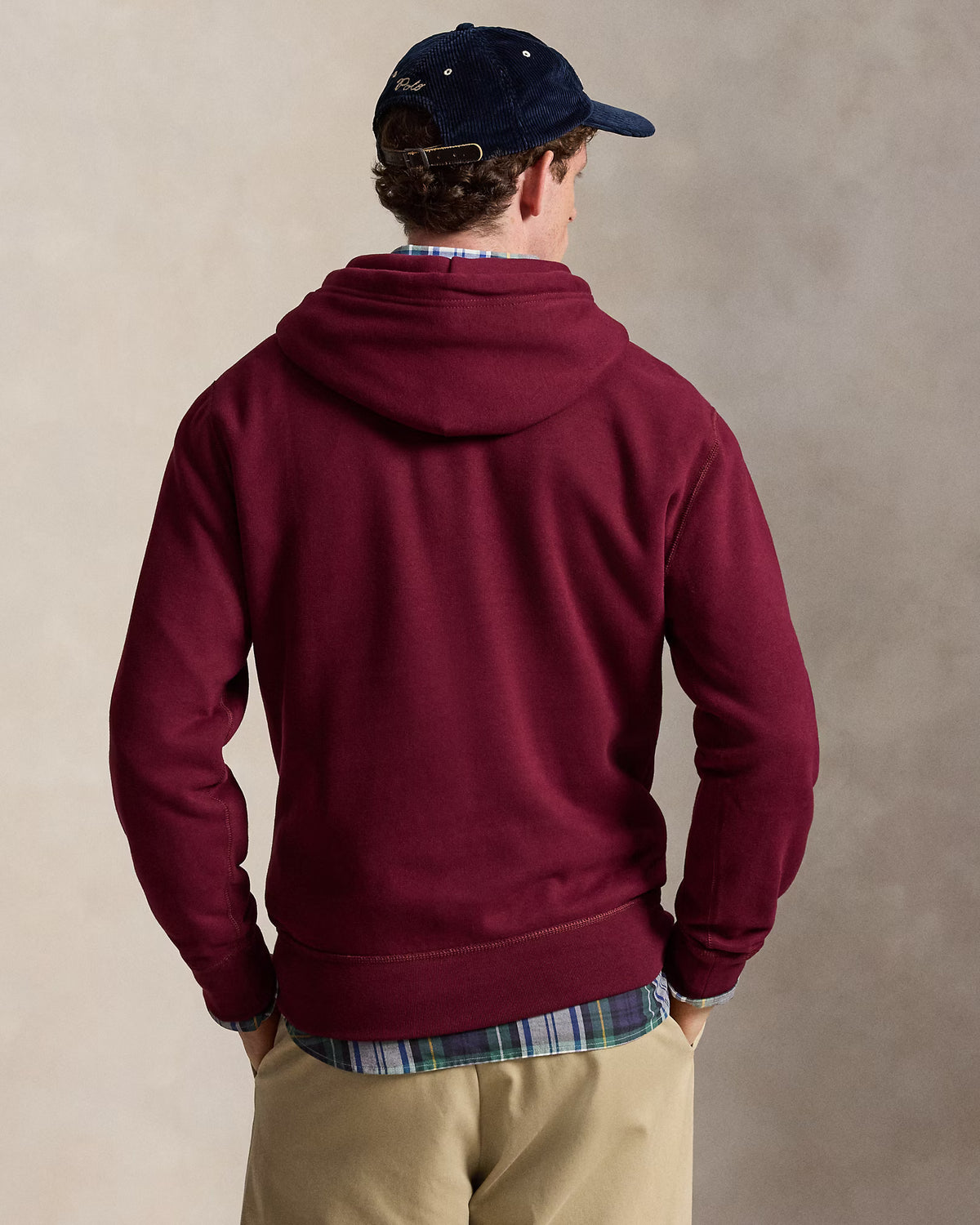 Polo Ralph Lauren miesten huppari The RL Fleece Hoodie, Classic Wine