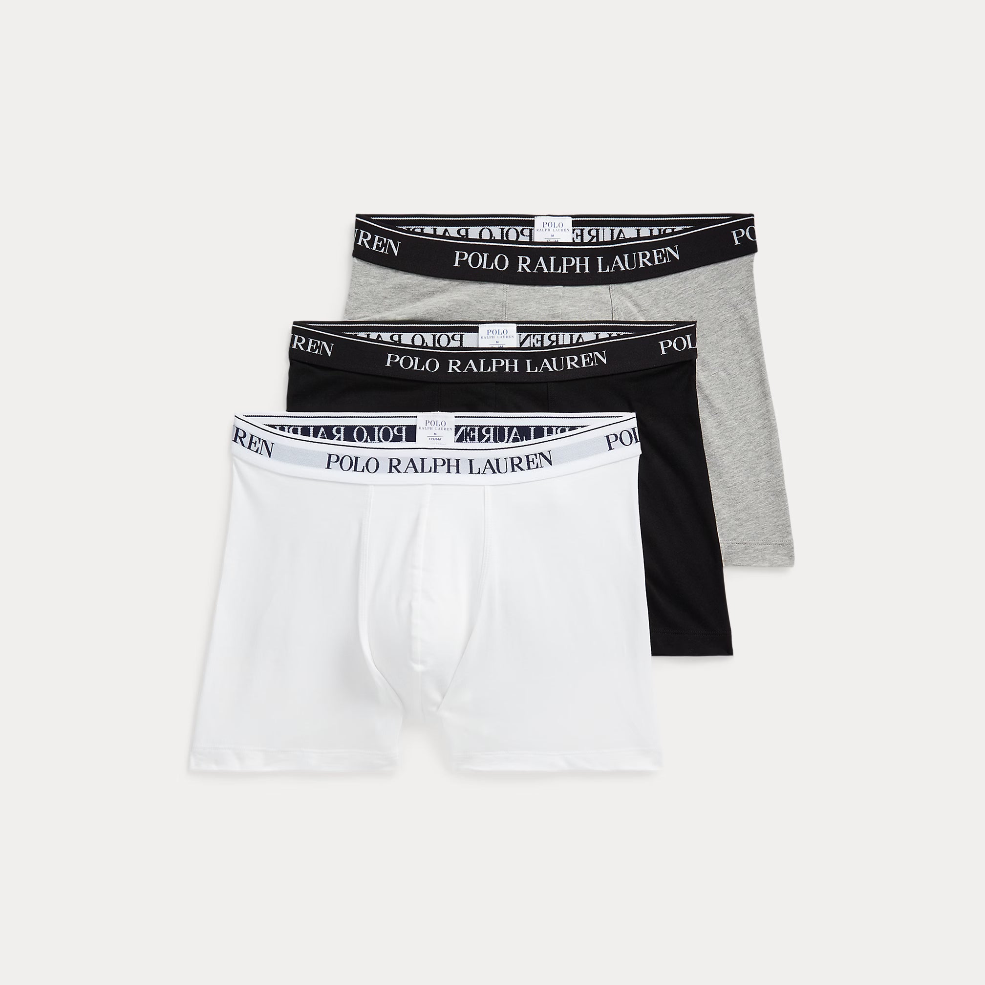 Polo Ralph Lauren miesten bokserit Boxer Brief 3-Pack, harmaa