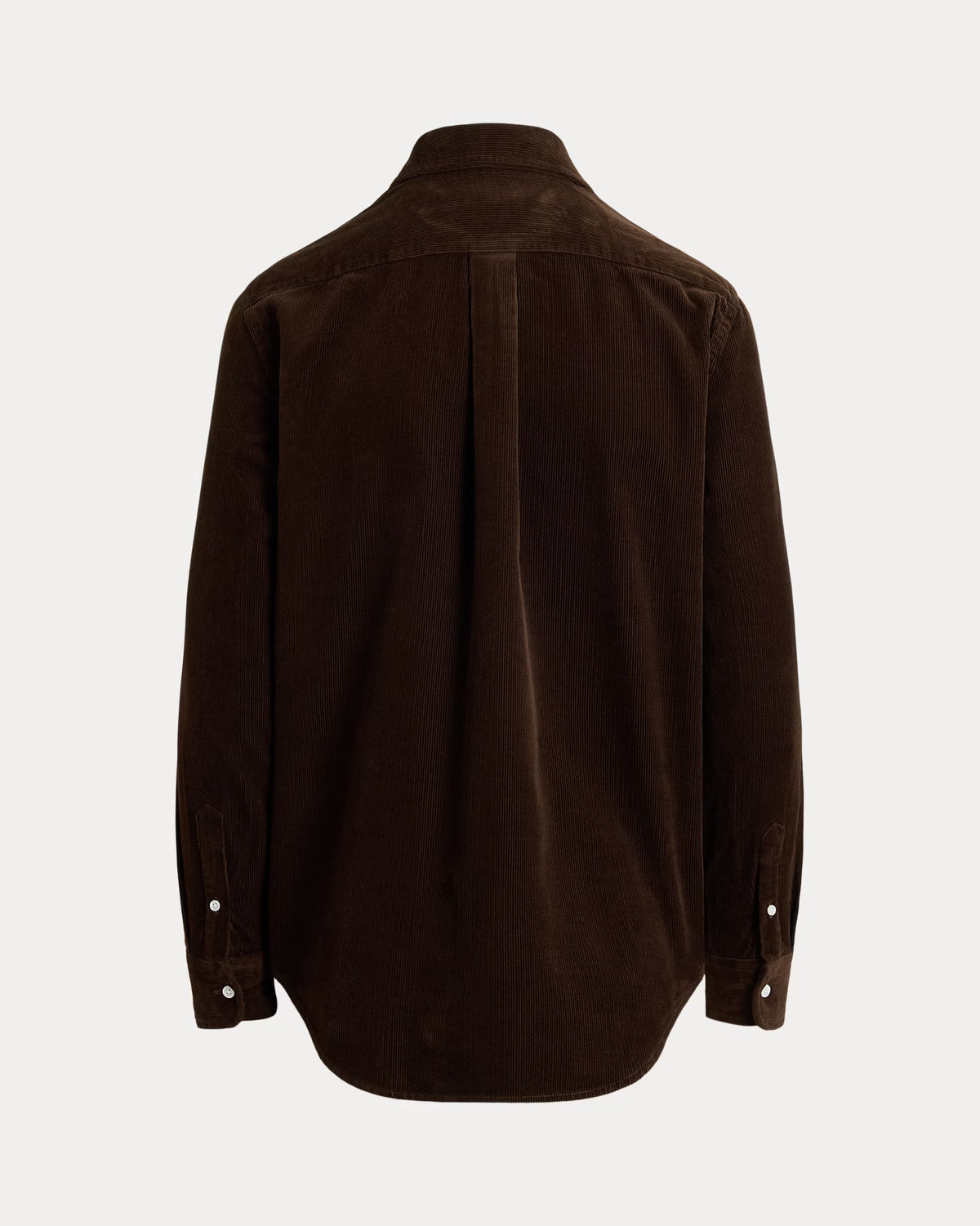 Polo Ralph Lauren naisten kauluspaita Classic Fit Cotton Corduroy Shirt, tummanruskea