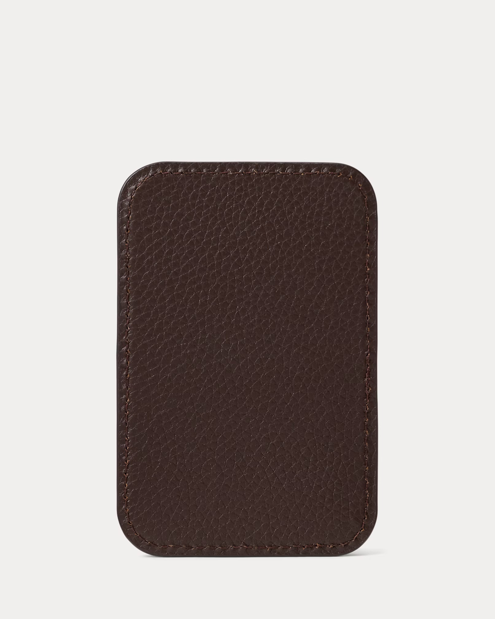 Polo Ralph Lauren korttikotelo Magnetic Card Case, tummanruskea